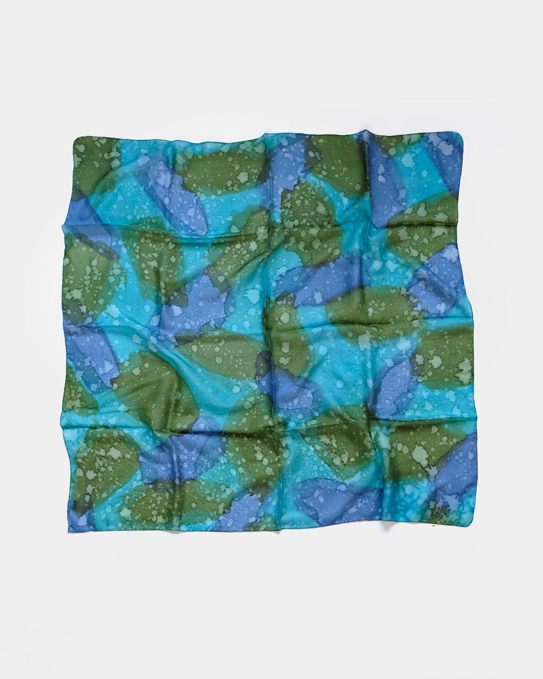 100％ Silk Printed Scarf Made In India