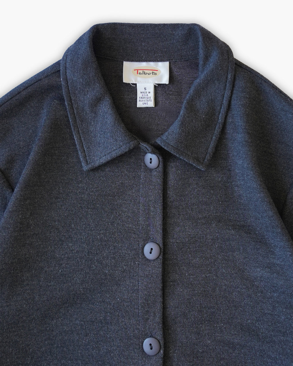 Grey Soft Classic Shirt Made In USA