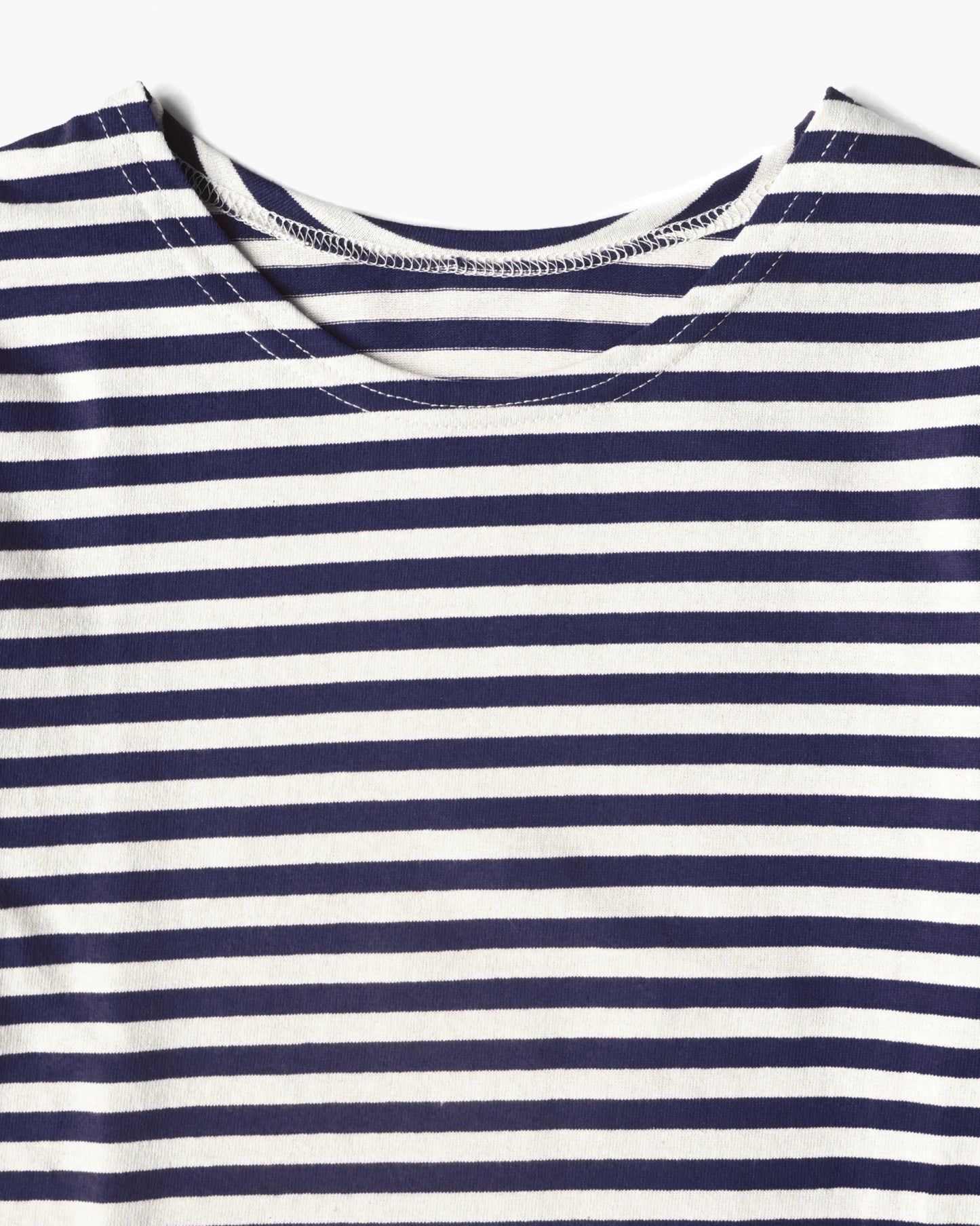 Striped L/S Top - Navy