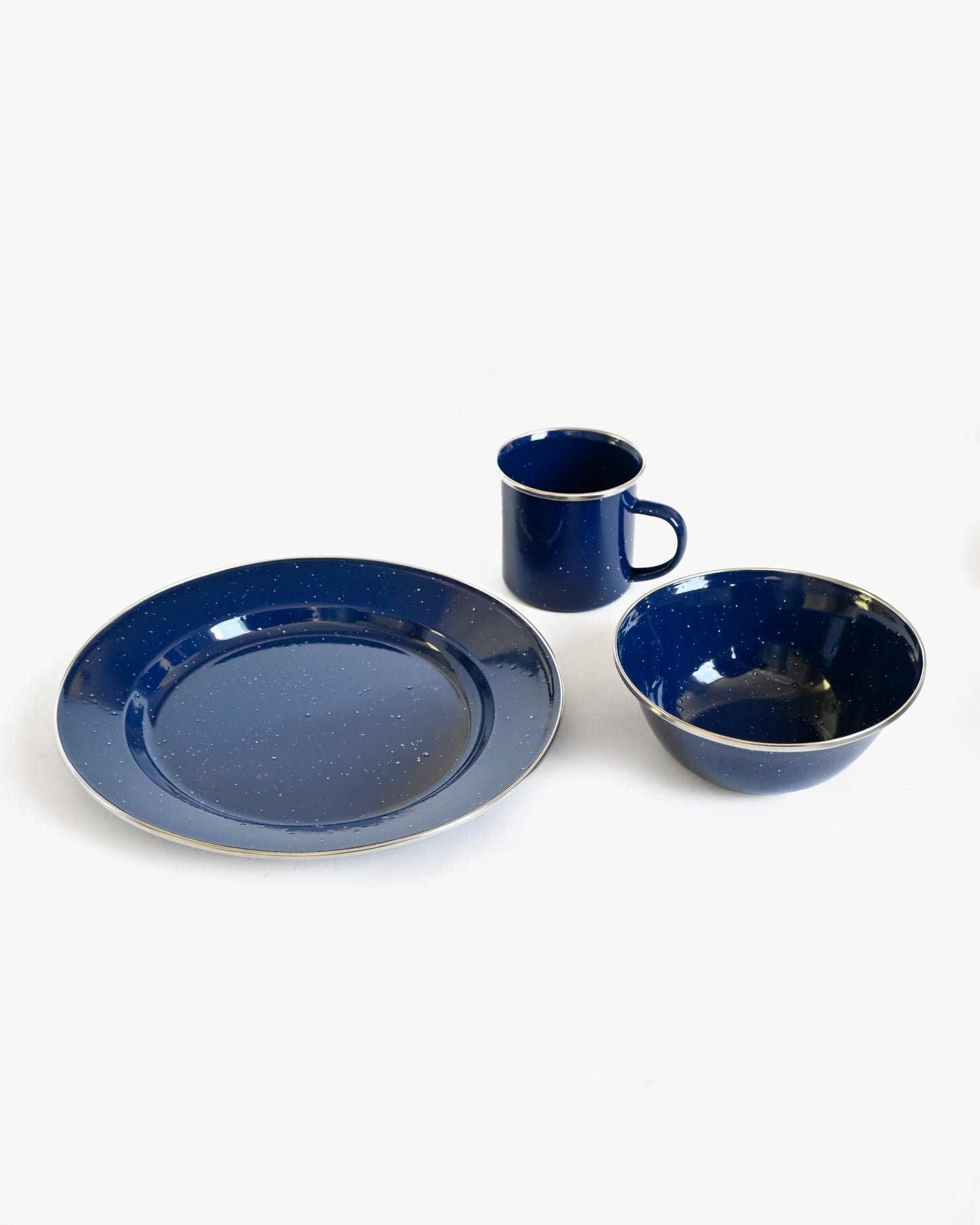 Enamel Plate - Blue