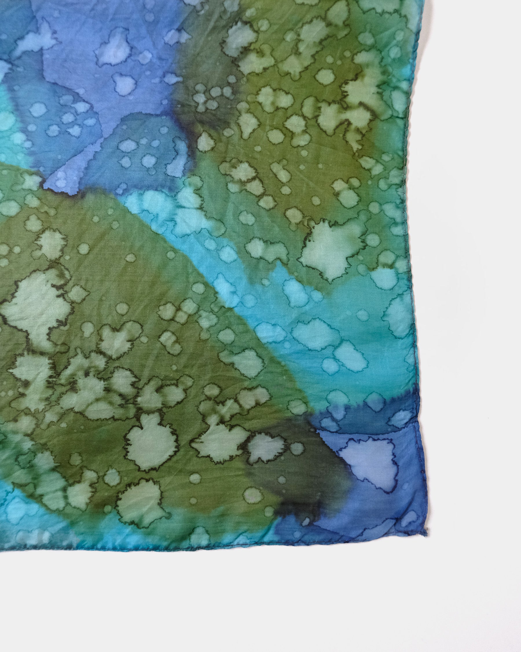 100％ Silk Printed Scarf Made In India