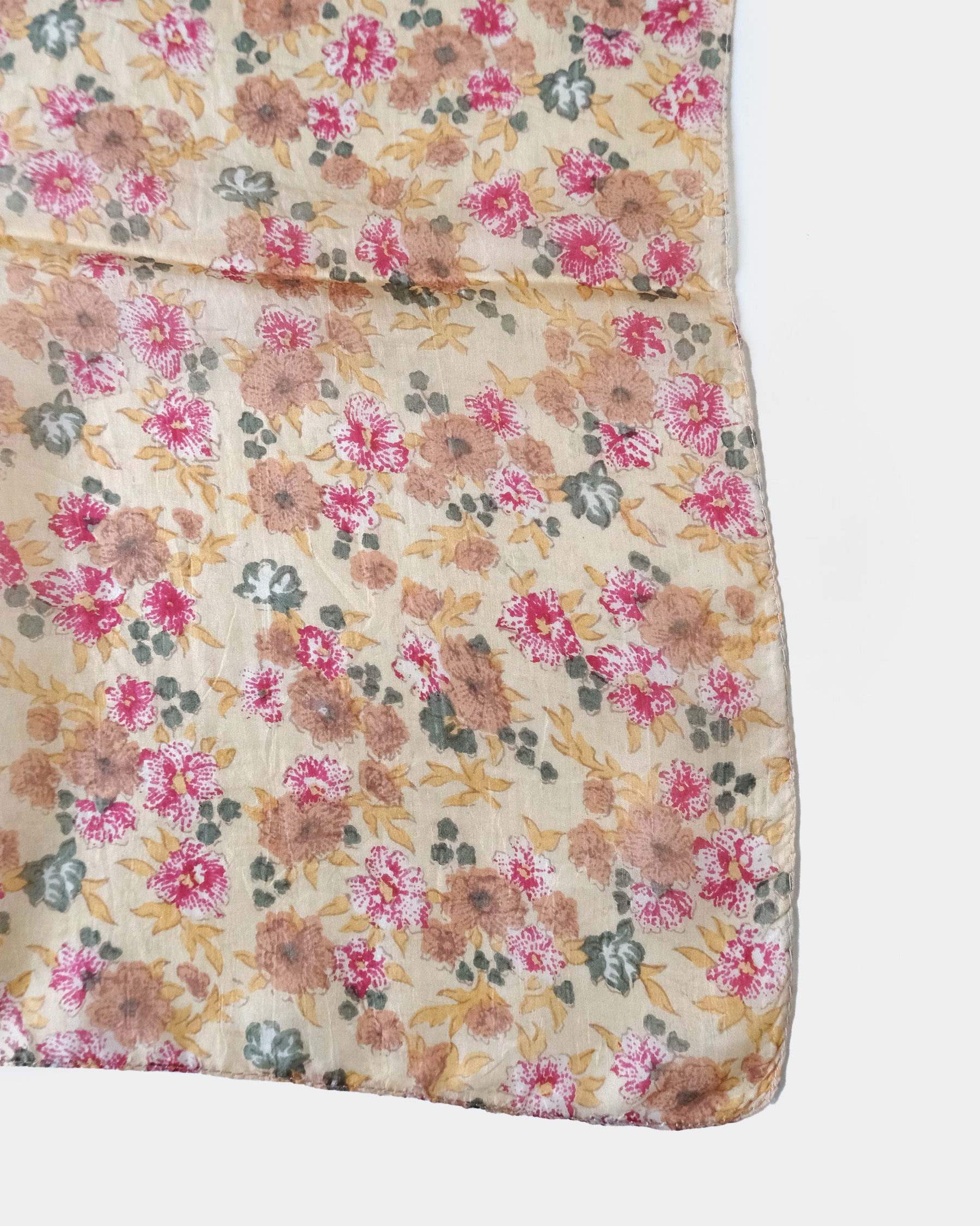 100％ Silk Printed Scarf Made In India