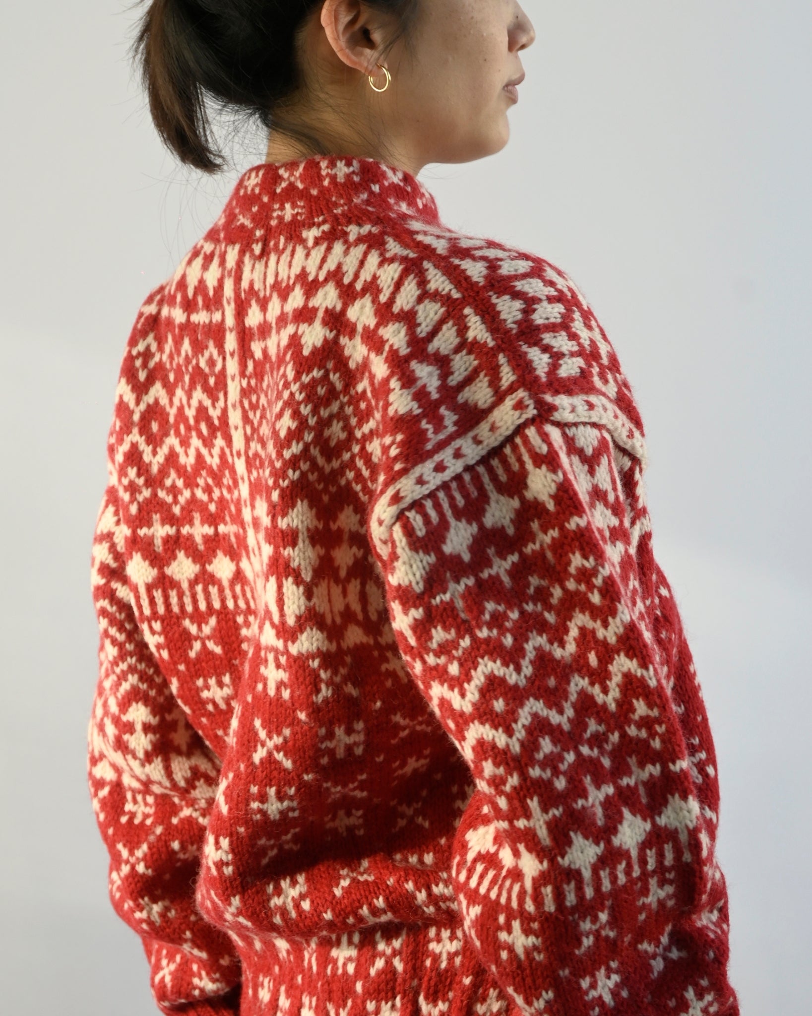 1990's "L.L.Bean" Wool Knit Pullover