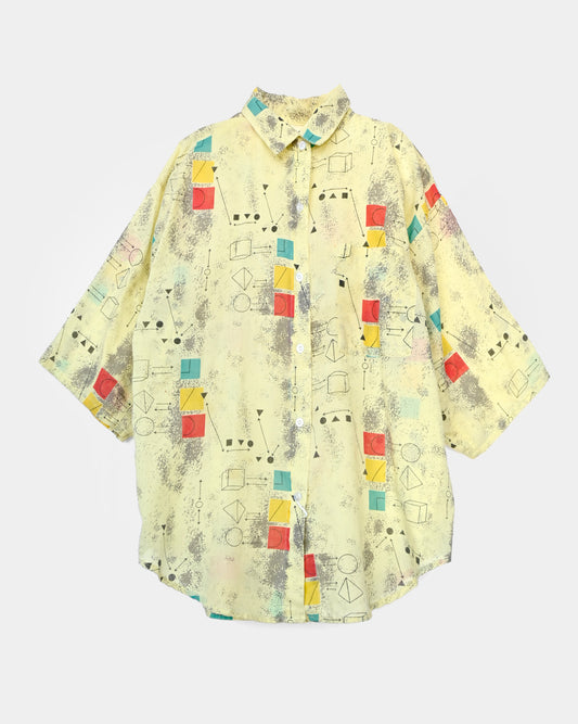 70's Art Printed Shirt