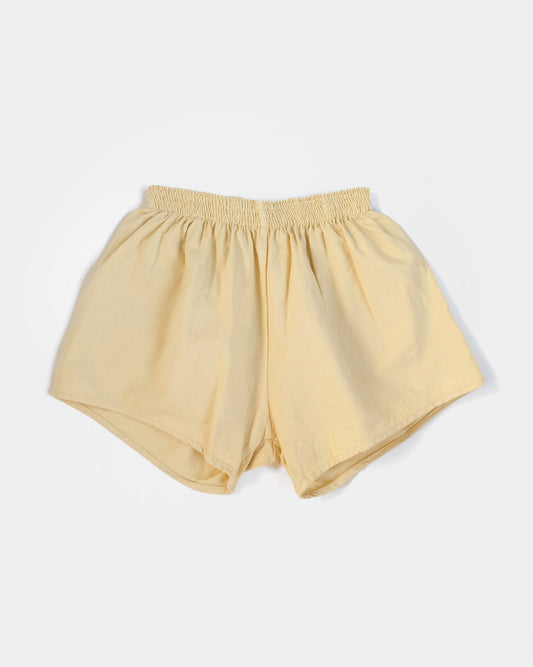 Over-dyed Shorts Made In Sweden - Yellow