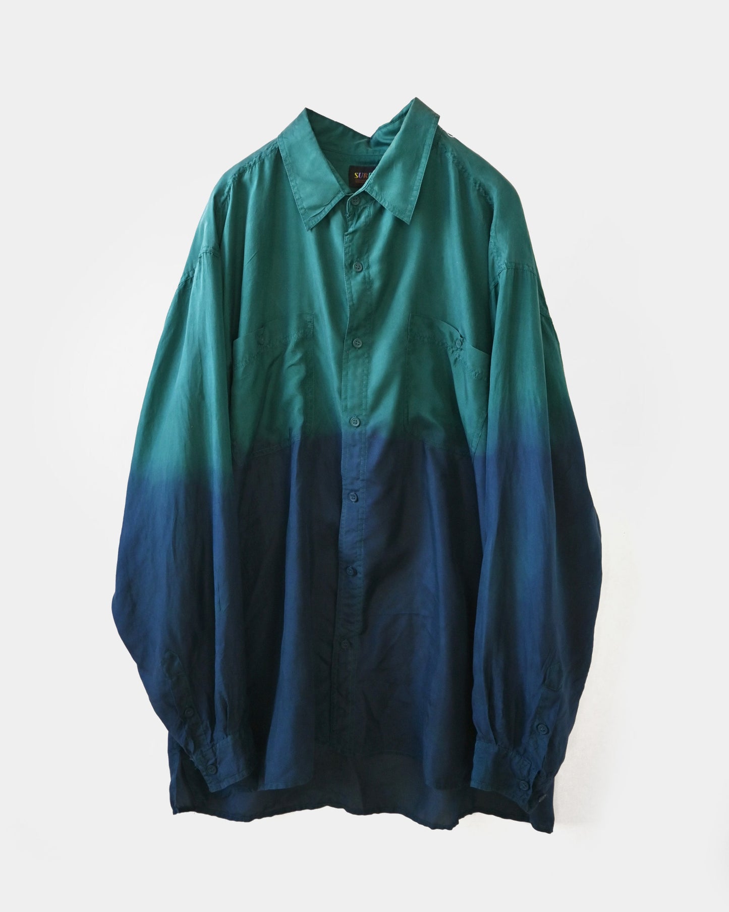 404irregular - Over-dyed Silk Shirt