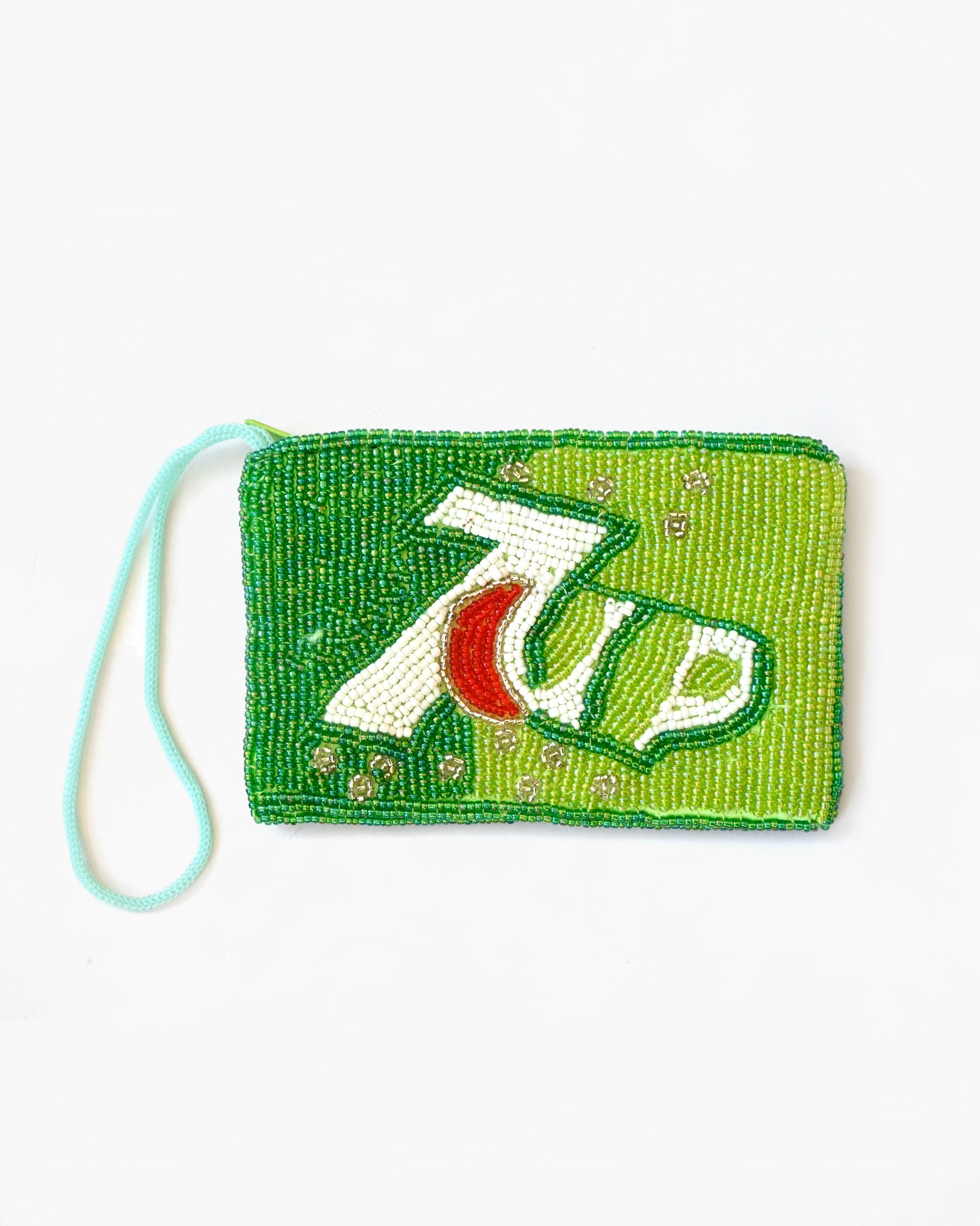 Vintage Beaded Purse - 7UP