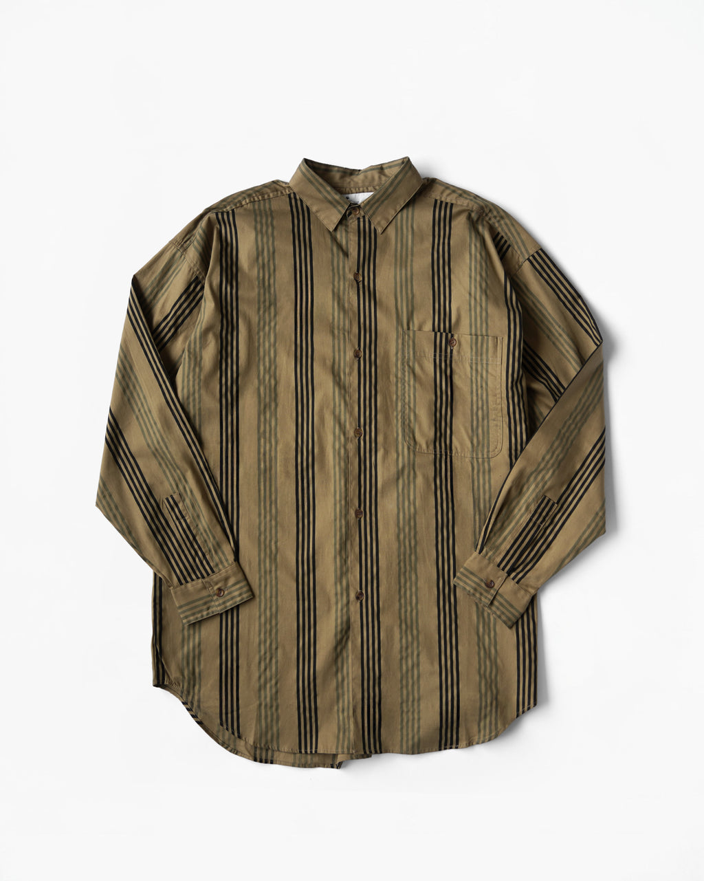 "GOOUCH" Striped Long Sleeve Shirts