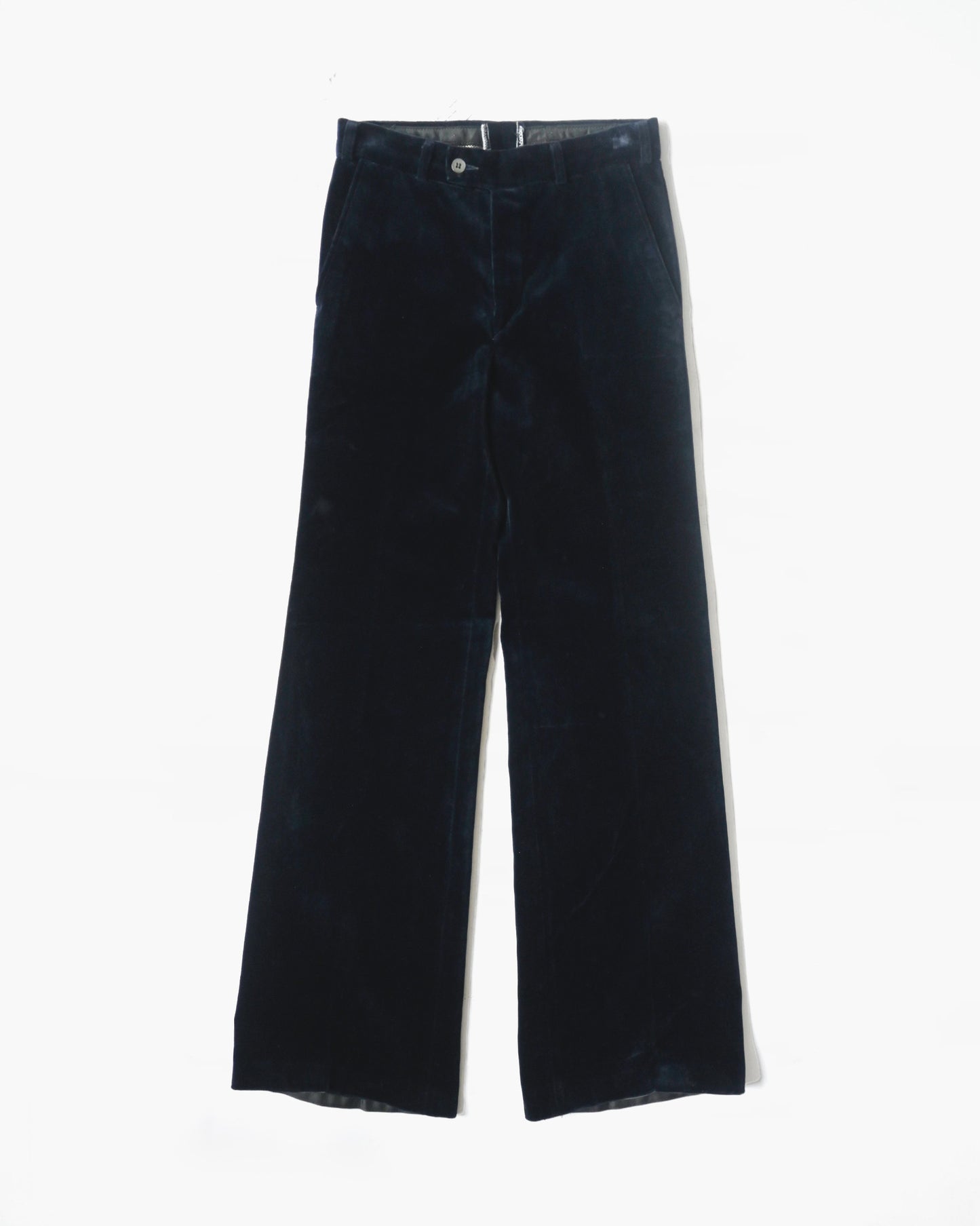 Navy Velour Pants