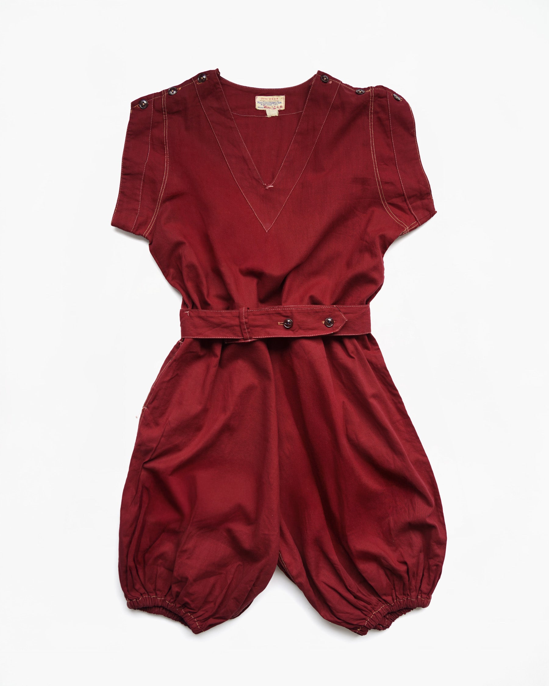 Sleeveless Cotton Jumpsuit