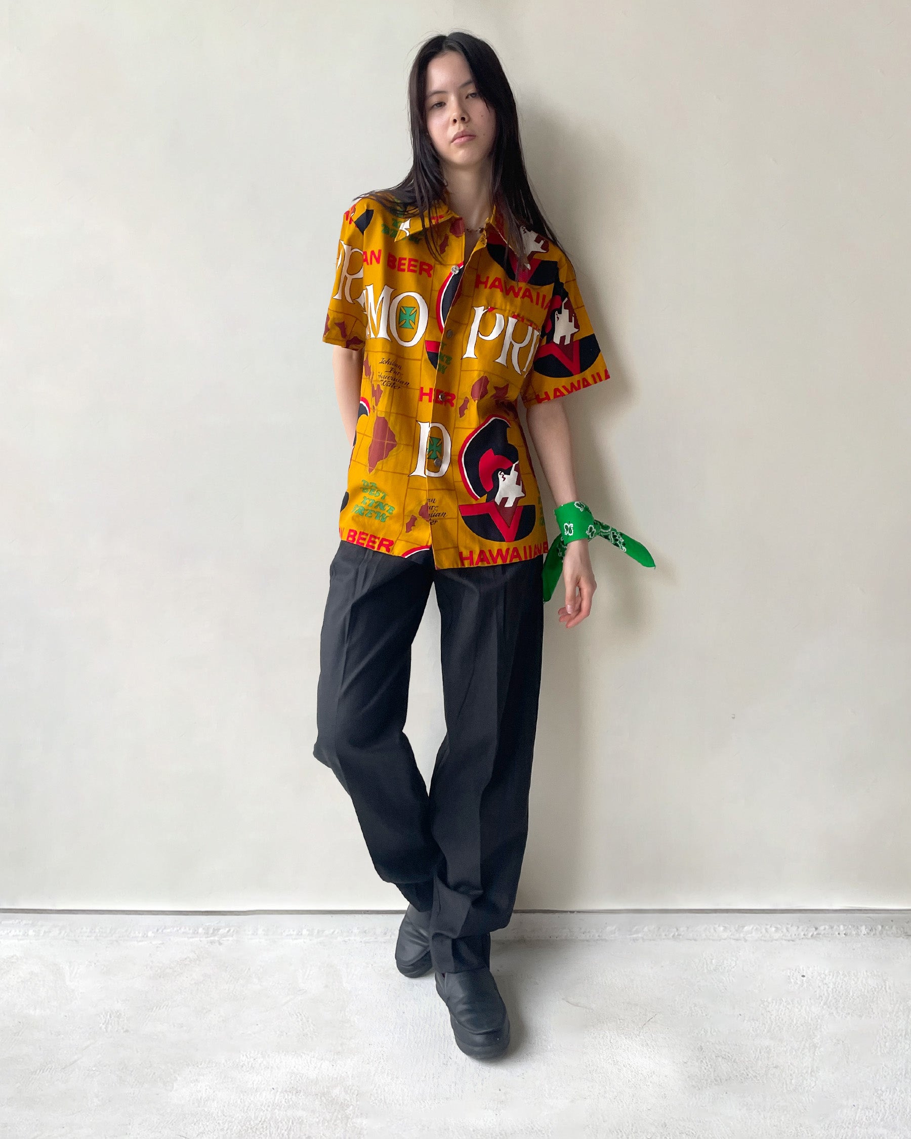 70's Patterned Cotton S/S Shirts