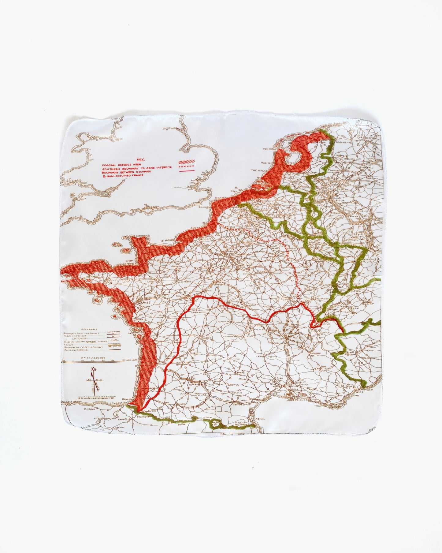 Map Scarf