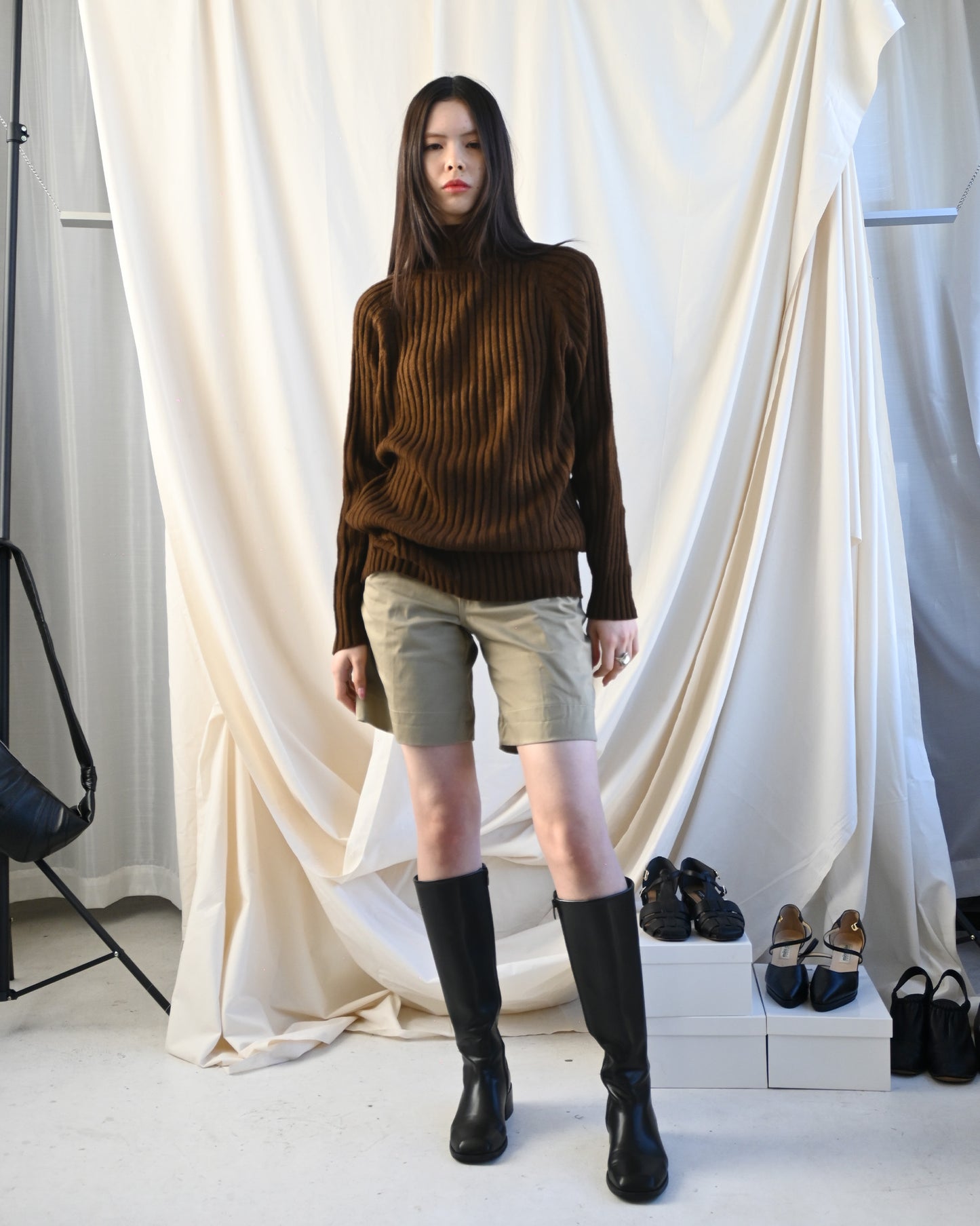 NOS Turtleneck Sweater Brown