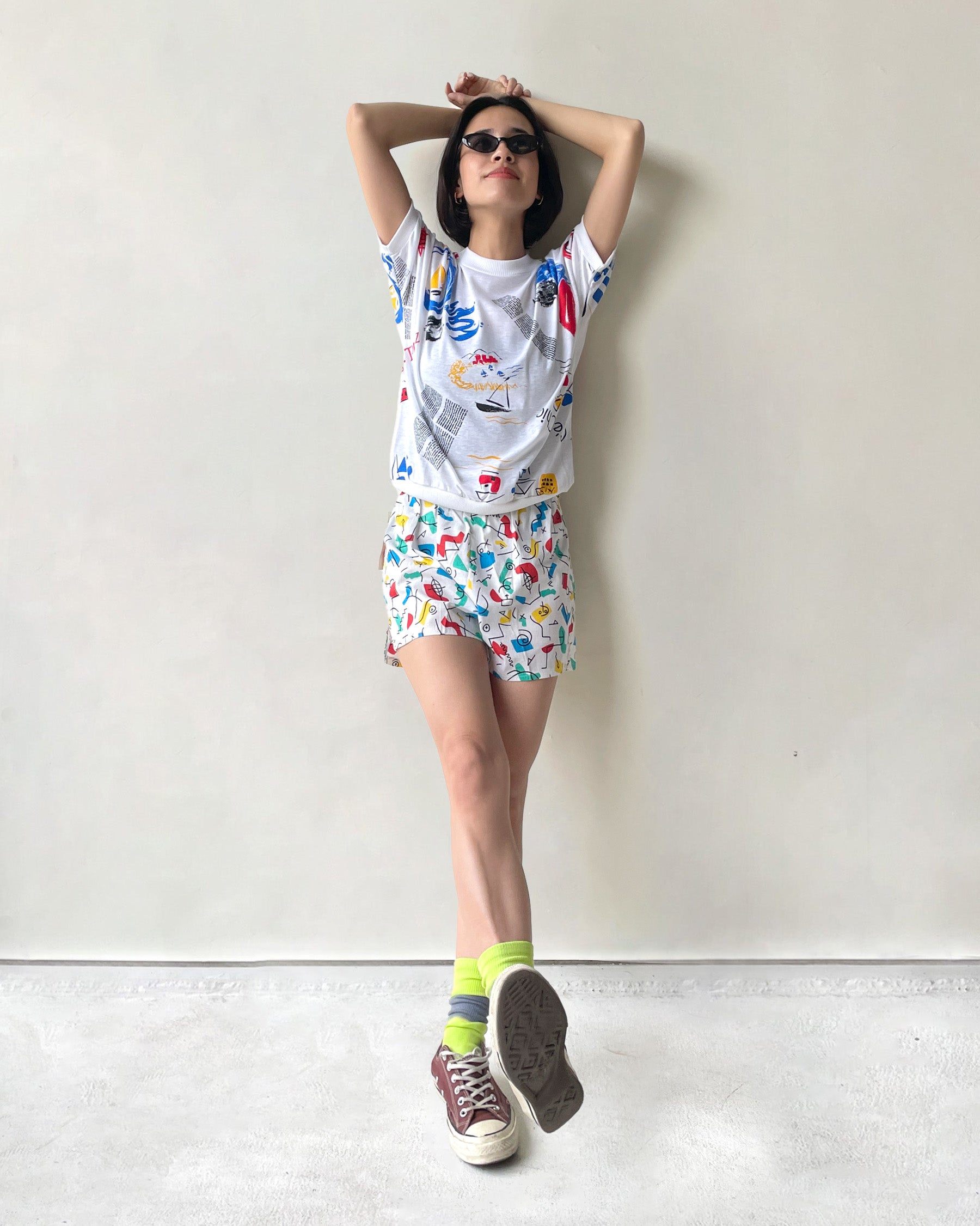 70’s Printed Top