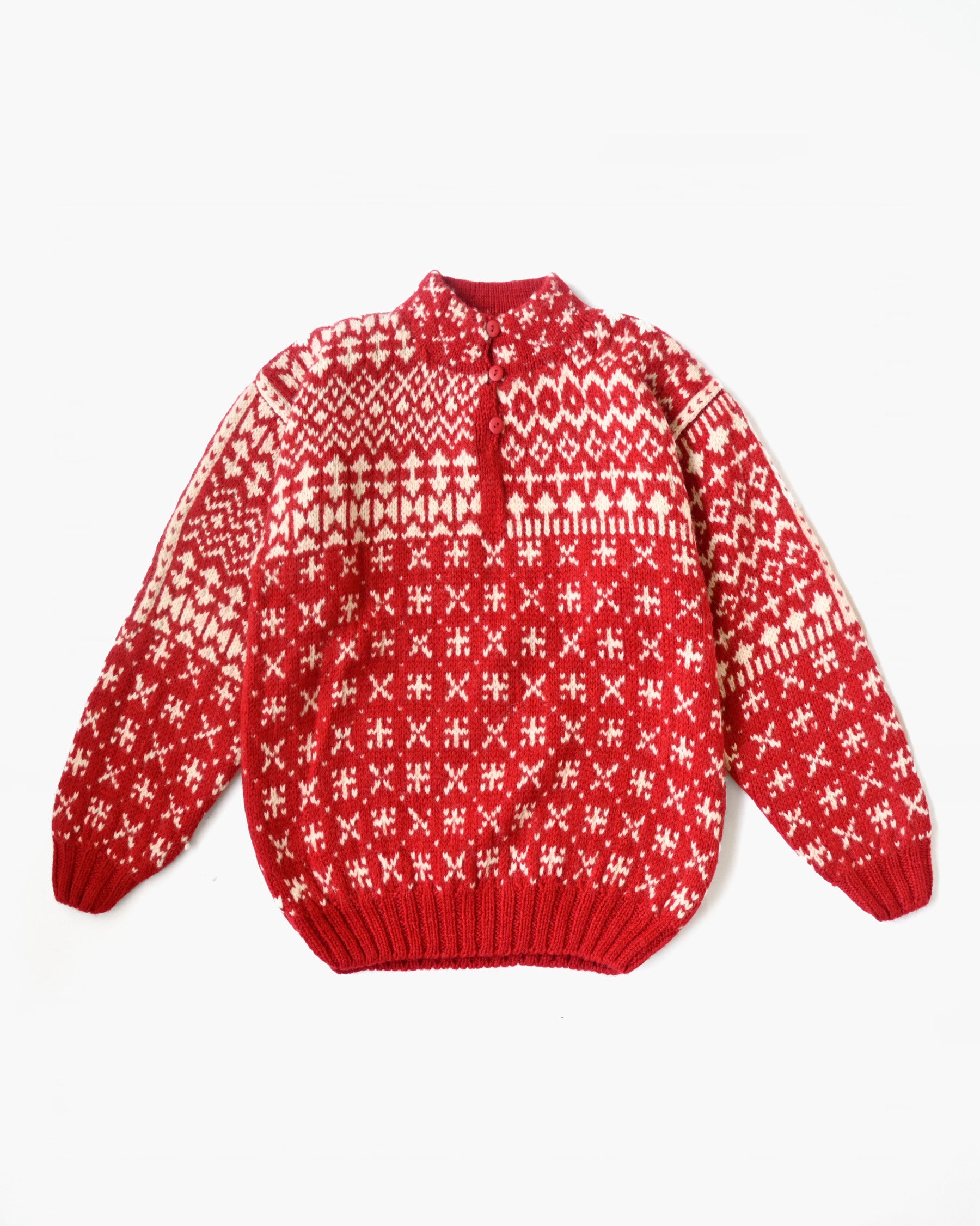 1990's "L.L.Bean" Wool Knit Pullover
