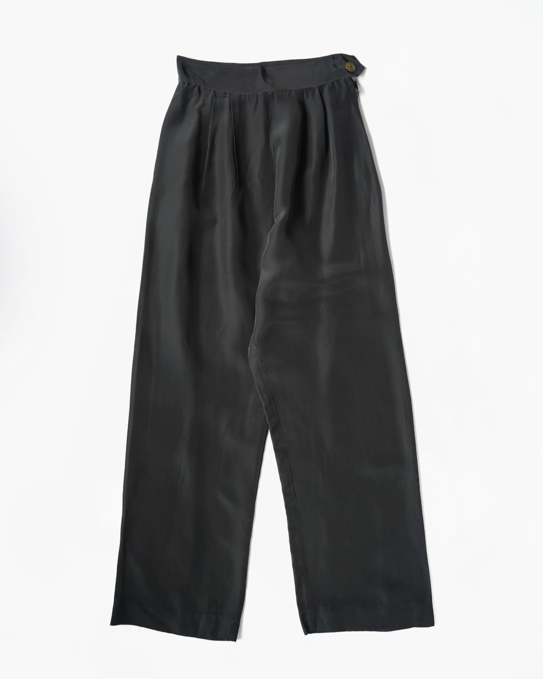 1970's High-Waisted Structured Trousers