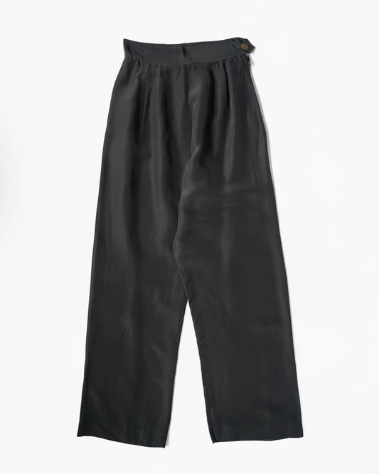 1970's High-Waisted Structured Trousers