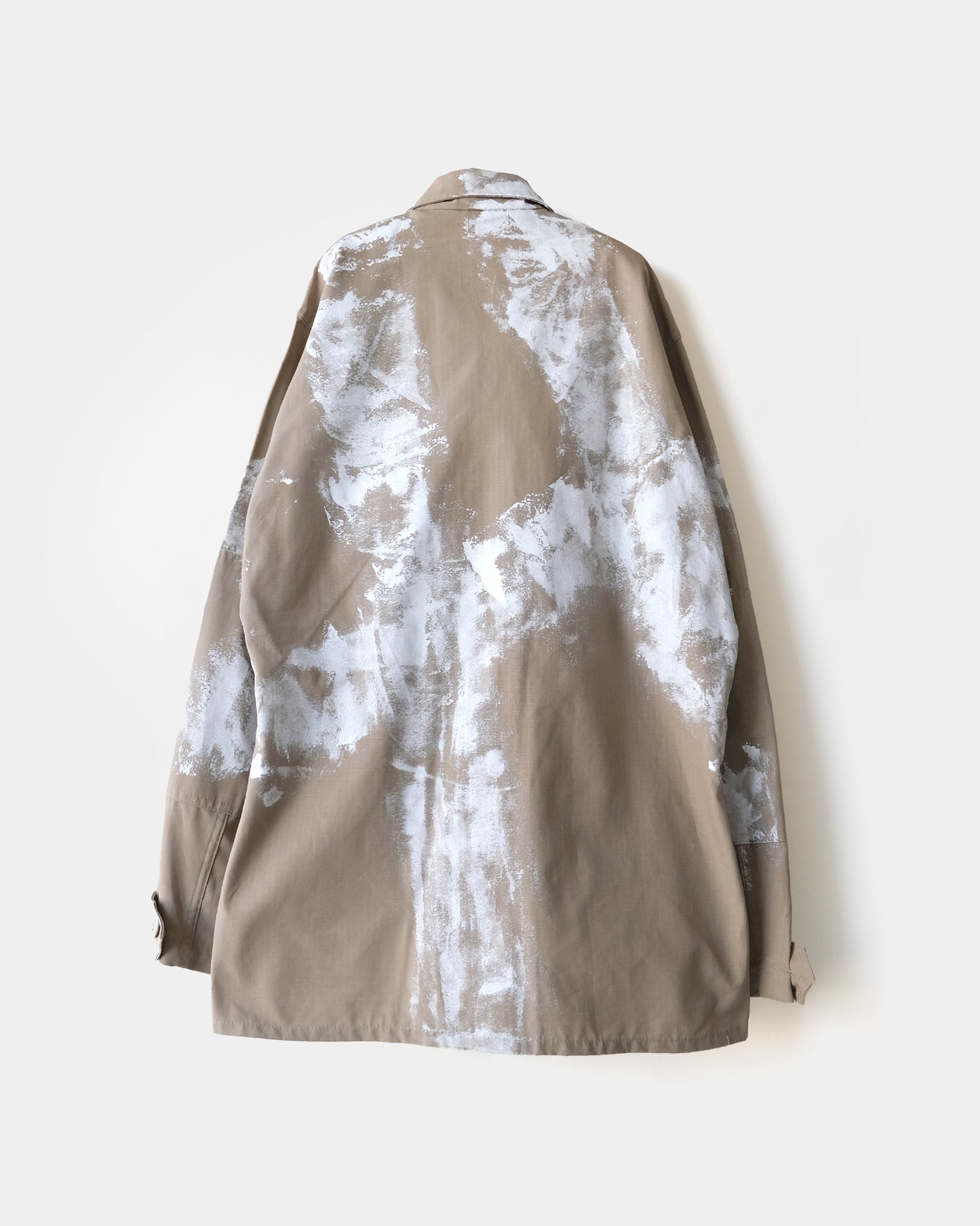 404irregular - Painted BDU Jacket - Beige