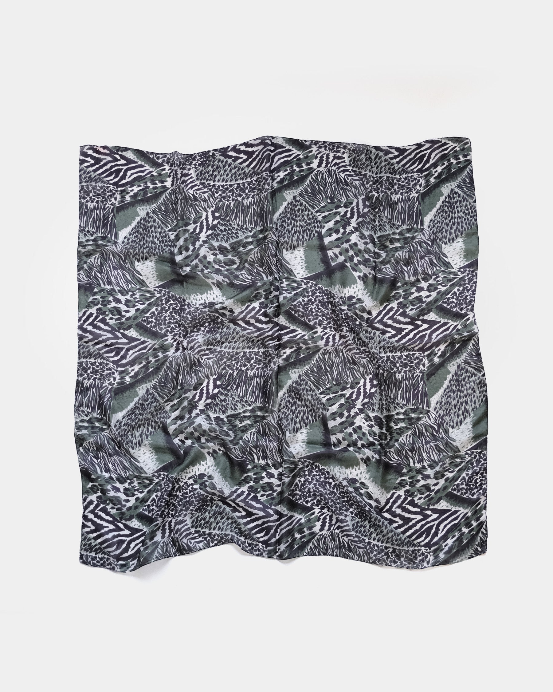 100％ Silk Printed Scarf Made In India