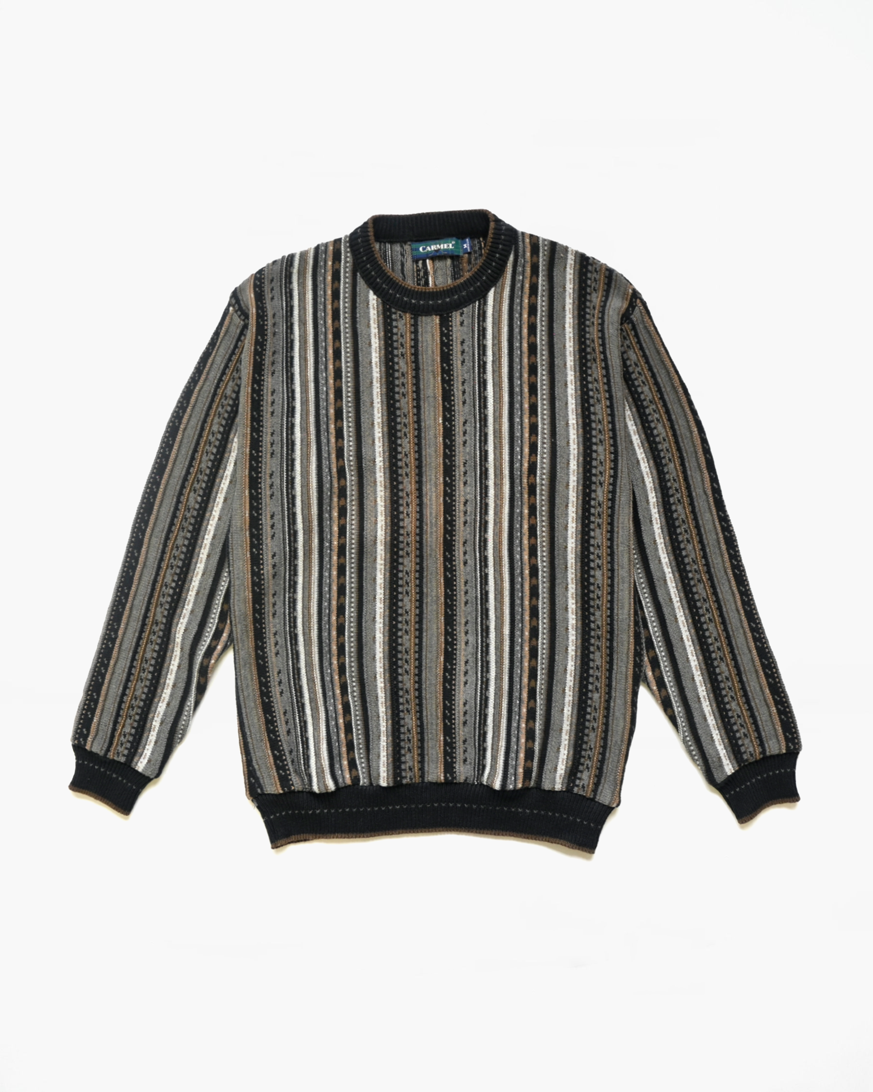 1980's 3D Knit Sweater