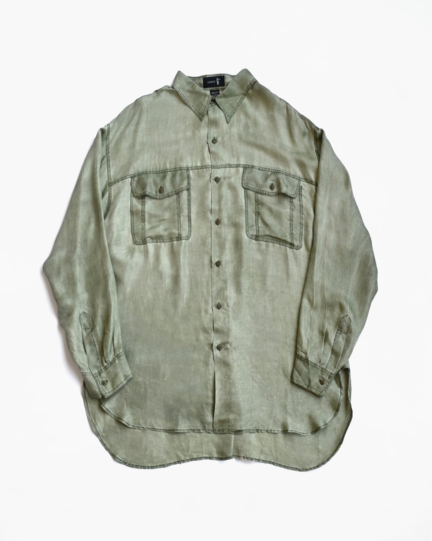 "GOOUCH" 100% Silk Shirt