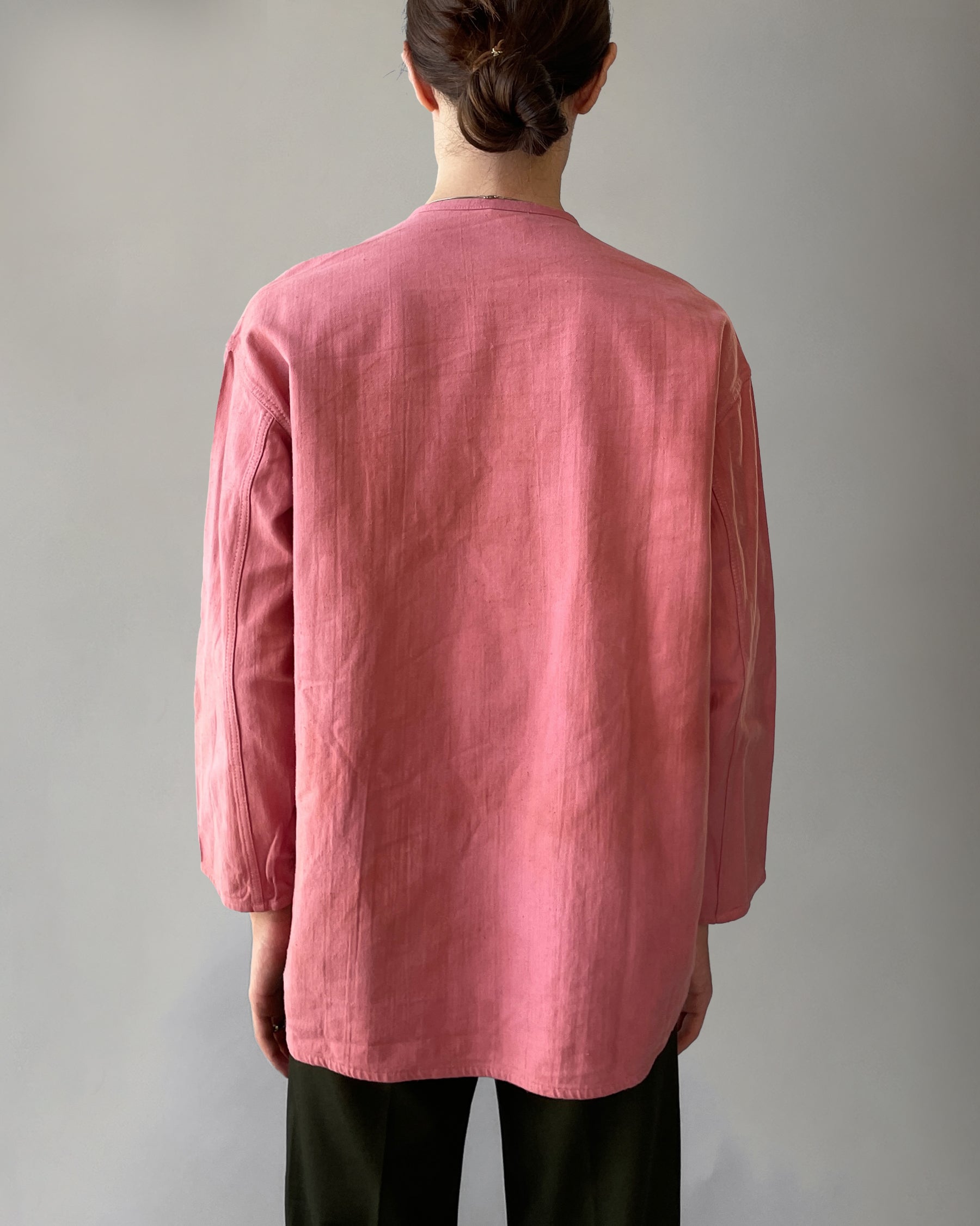Over-dyed Russian Pullover - Pink