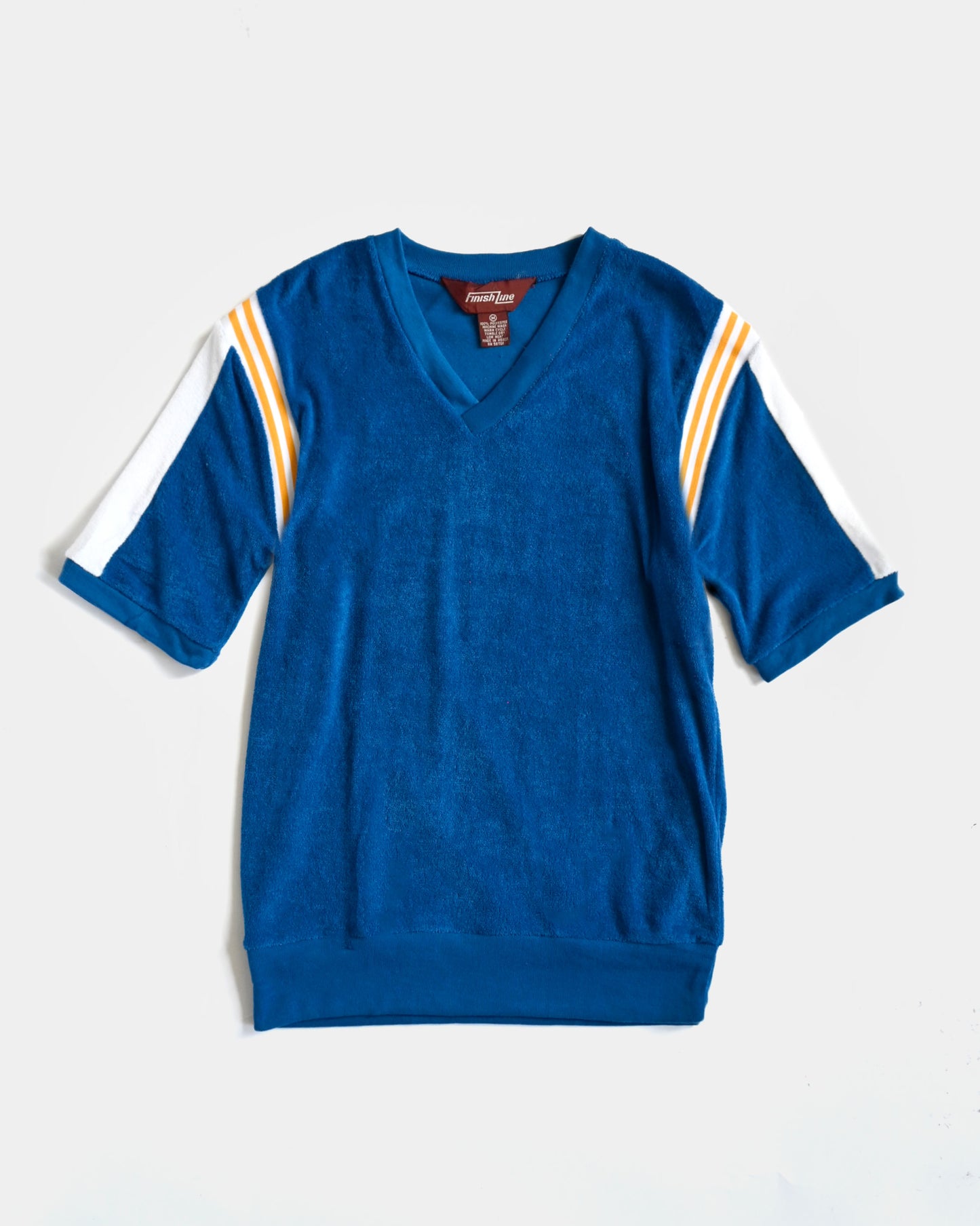 70S Cotton Pile Top - Blue