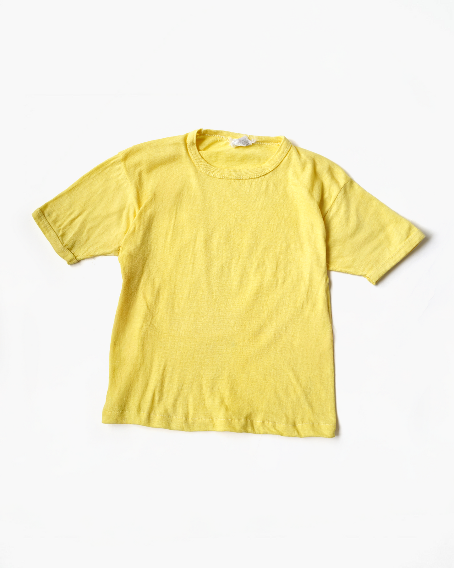 Cropped Pale Color T-Shirt
