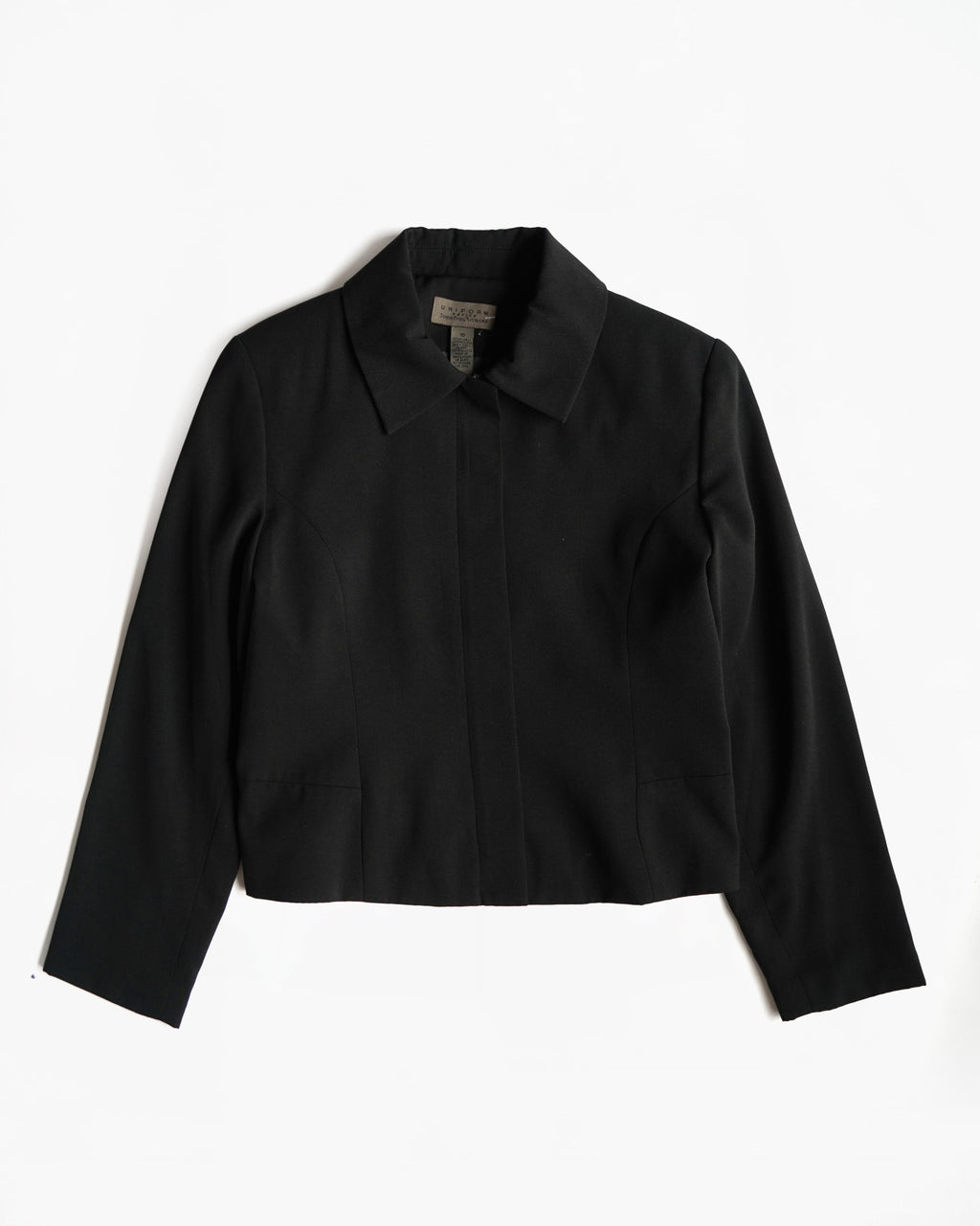 Cropped Zip-Up Jacket