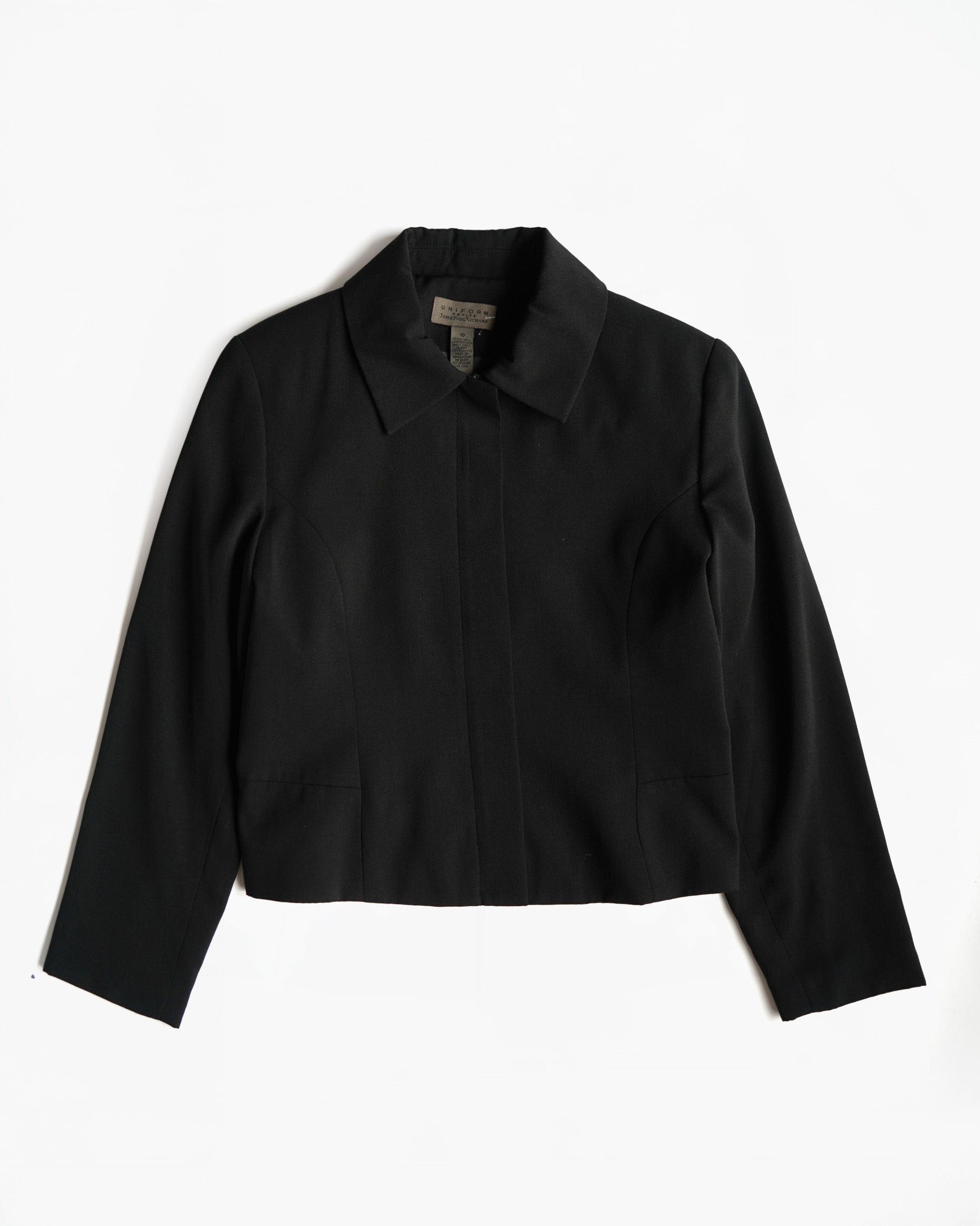 Cropped Zip-Up Jacket