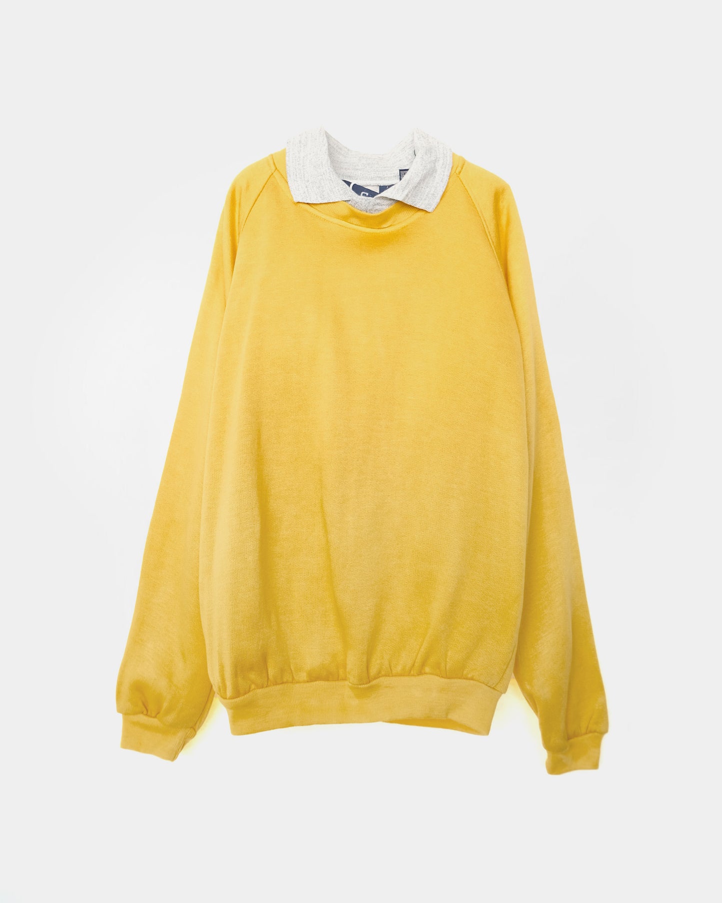 80's Acrylic Sweatshirt - Yellow