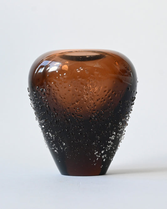 60'S Miroslav Klinger Brown Vase