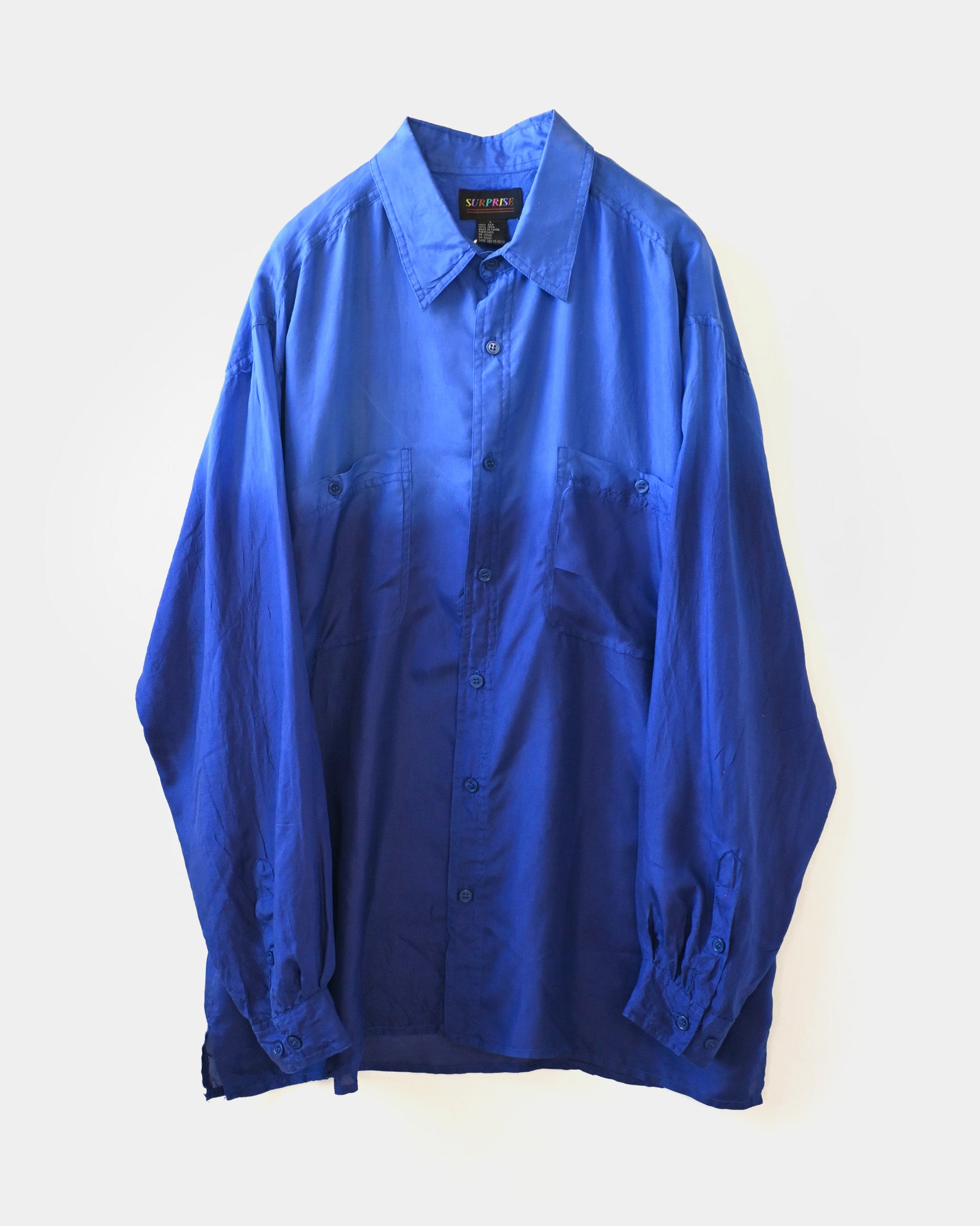 404irregular - Over-dyed Silk Shirt