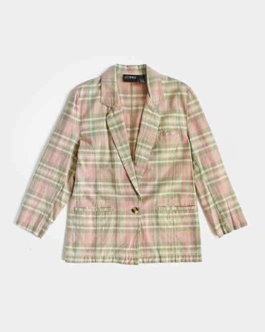 Cotton Plaid Jacket