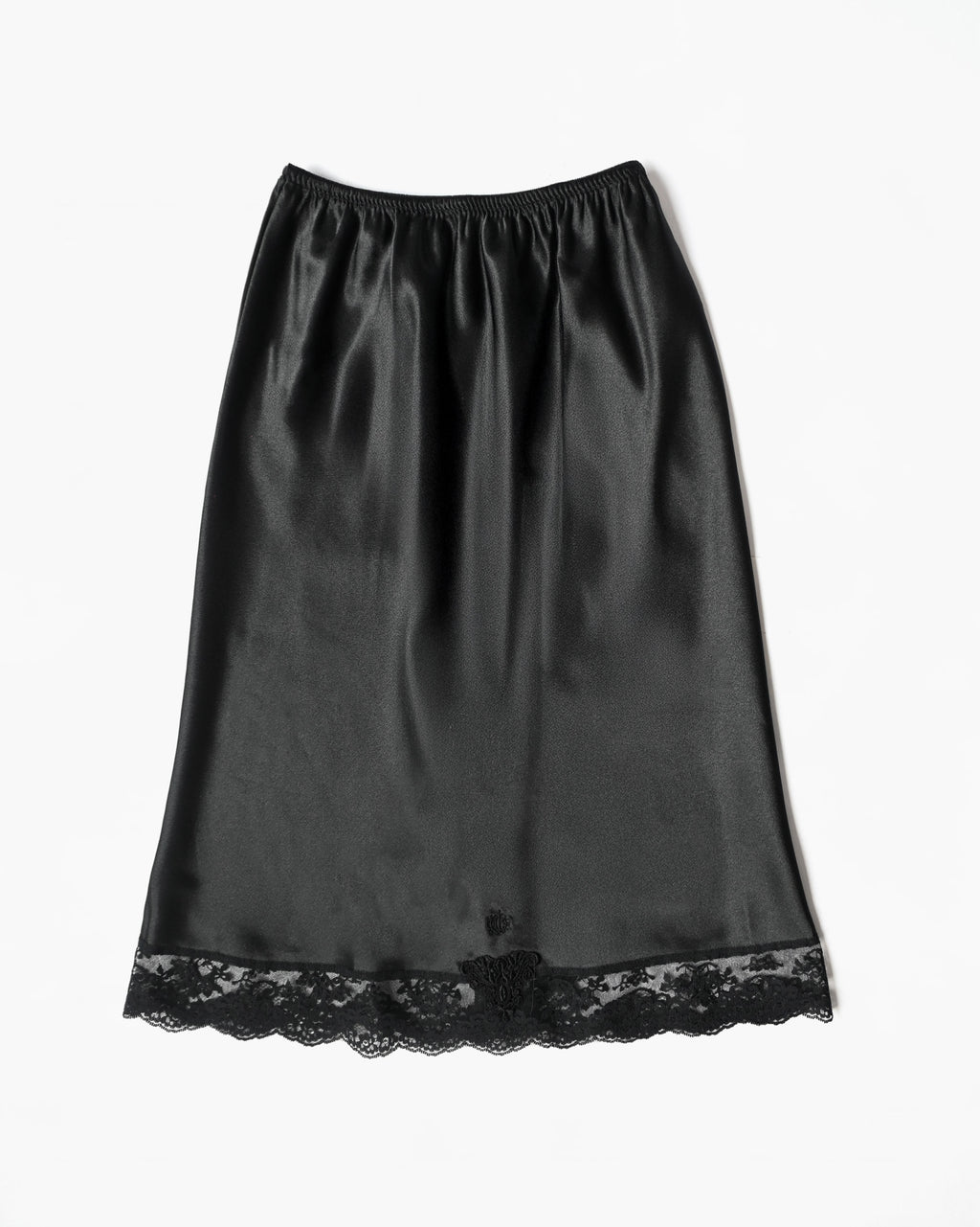 NOS Satin Lace Skirt - Dior