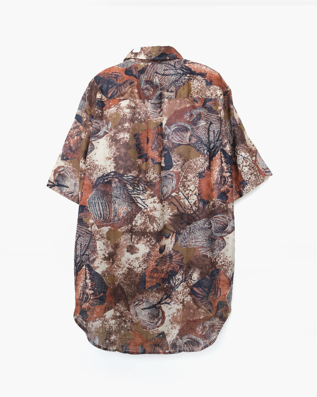 70's Patterned Cotton S/S Shirts