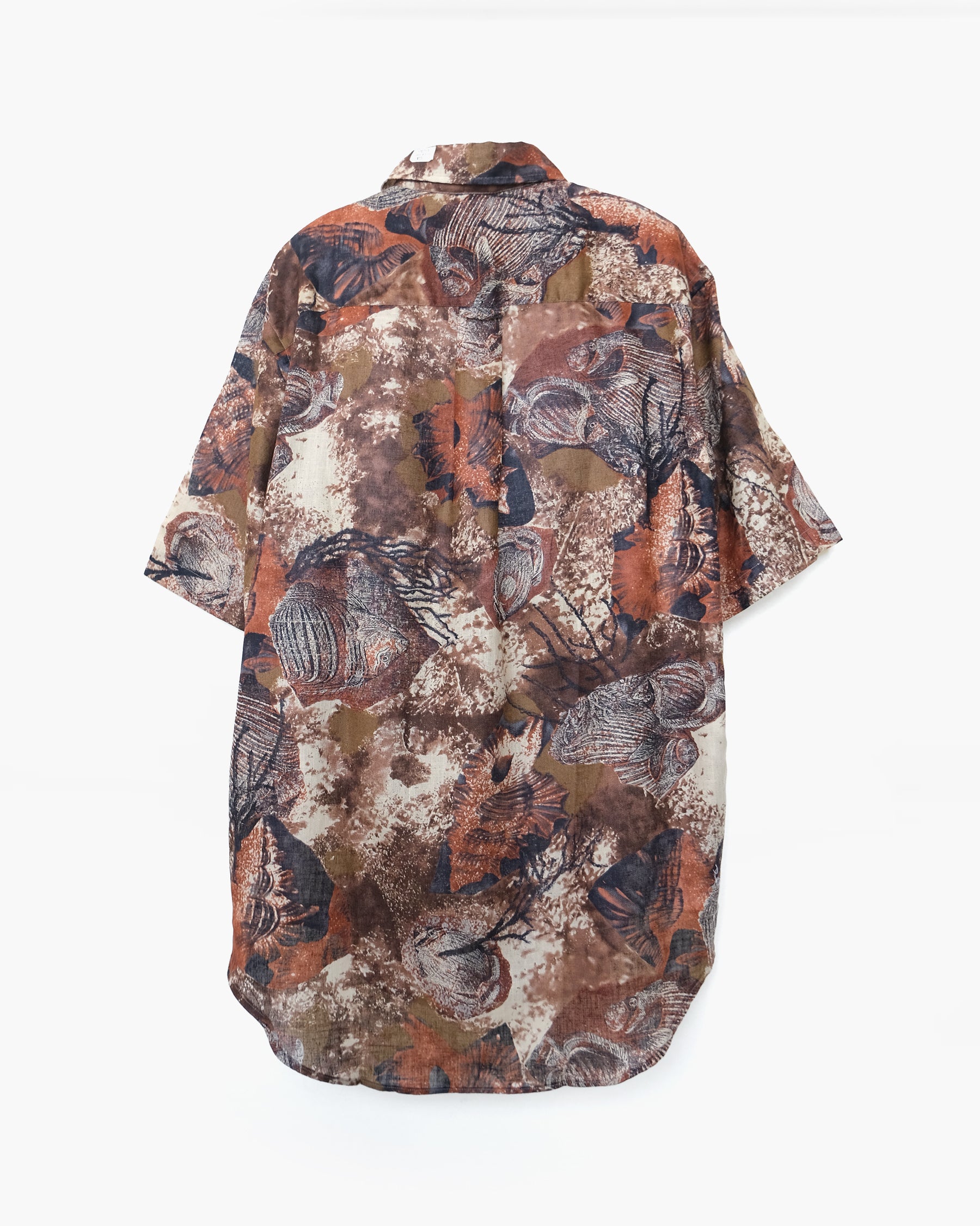 70's Patterned Cotton S/S Shirts