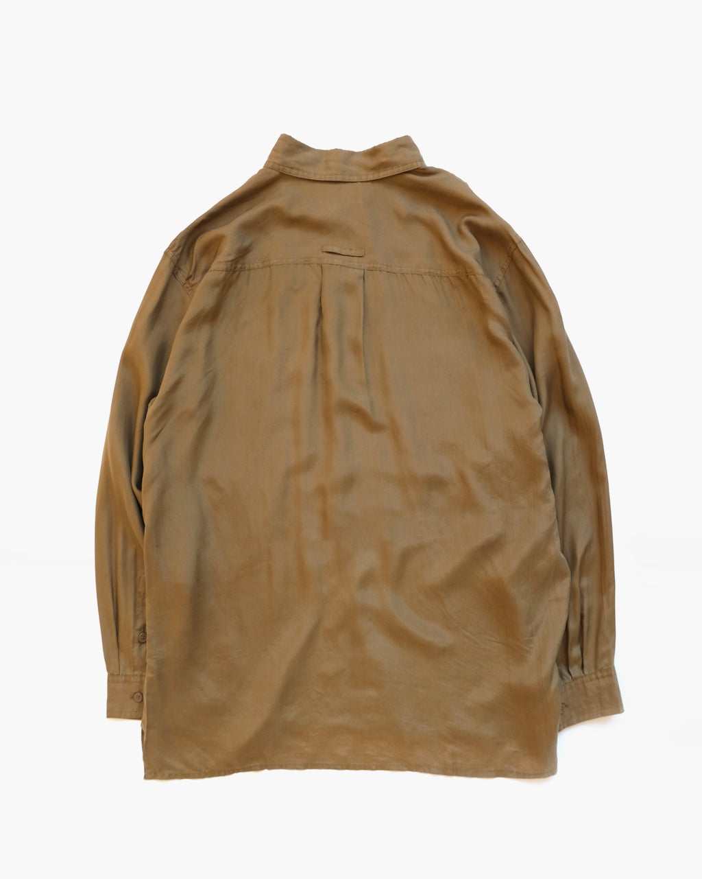 N.O.S  100% Silk Shirts - Gold