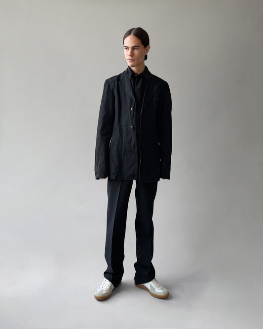 Over-dyed Swedish Jacket Black