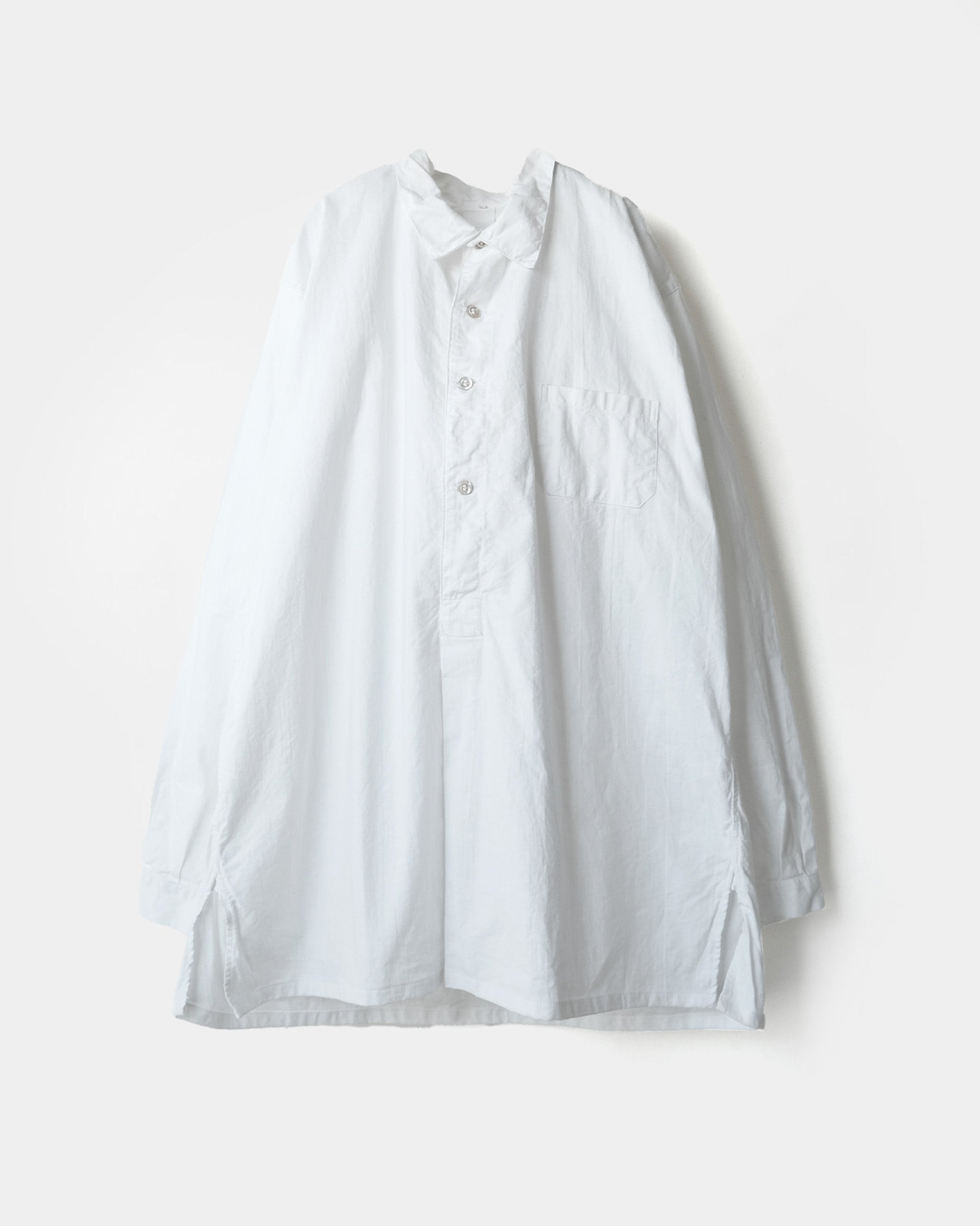Swedish Pullover Shirt White