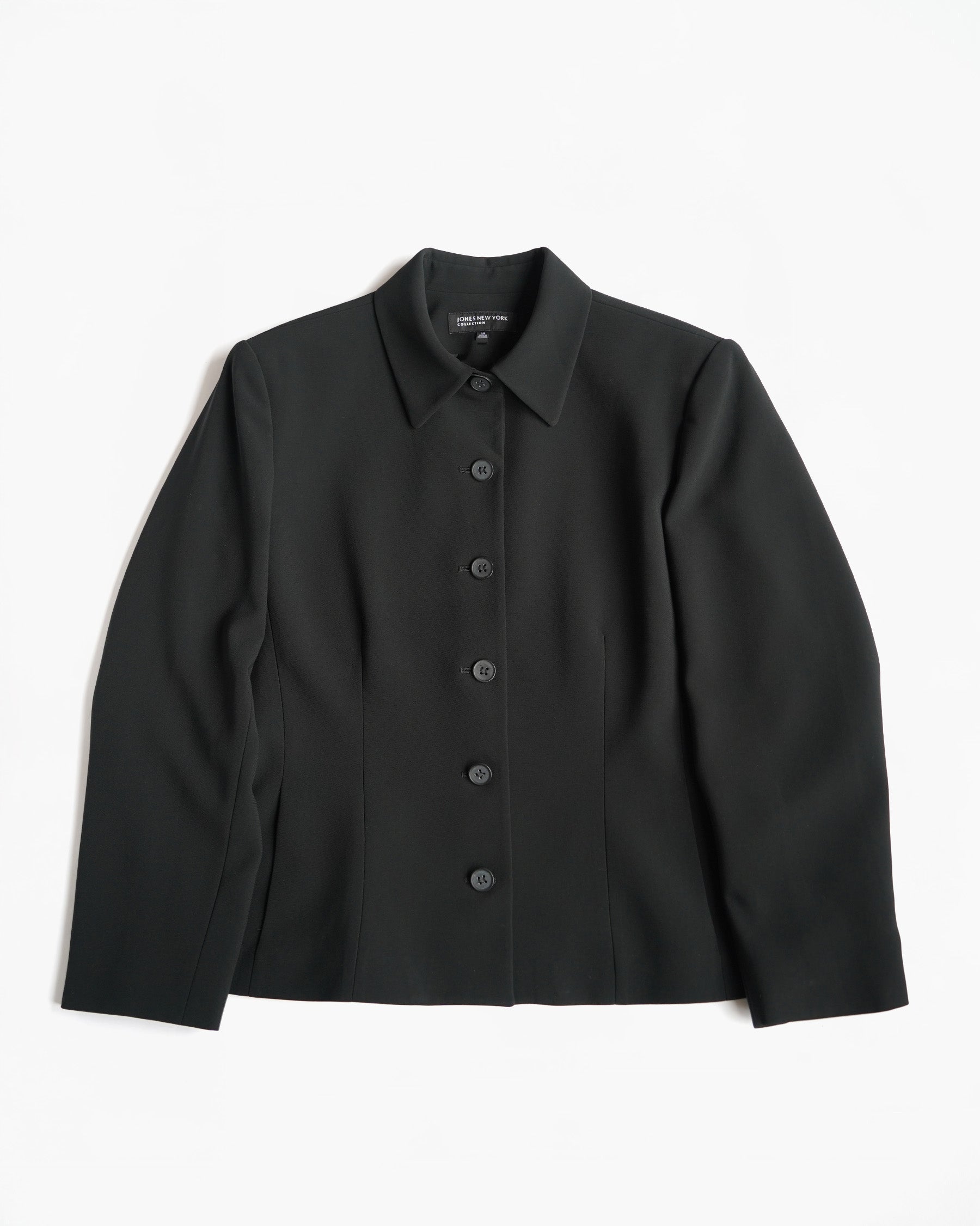 Black Button-Up Jacket