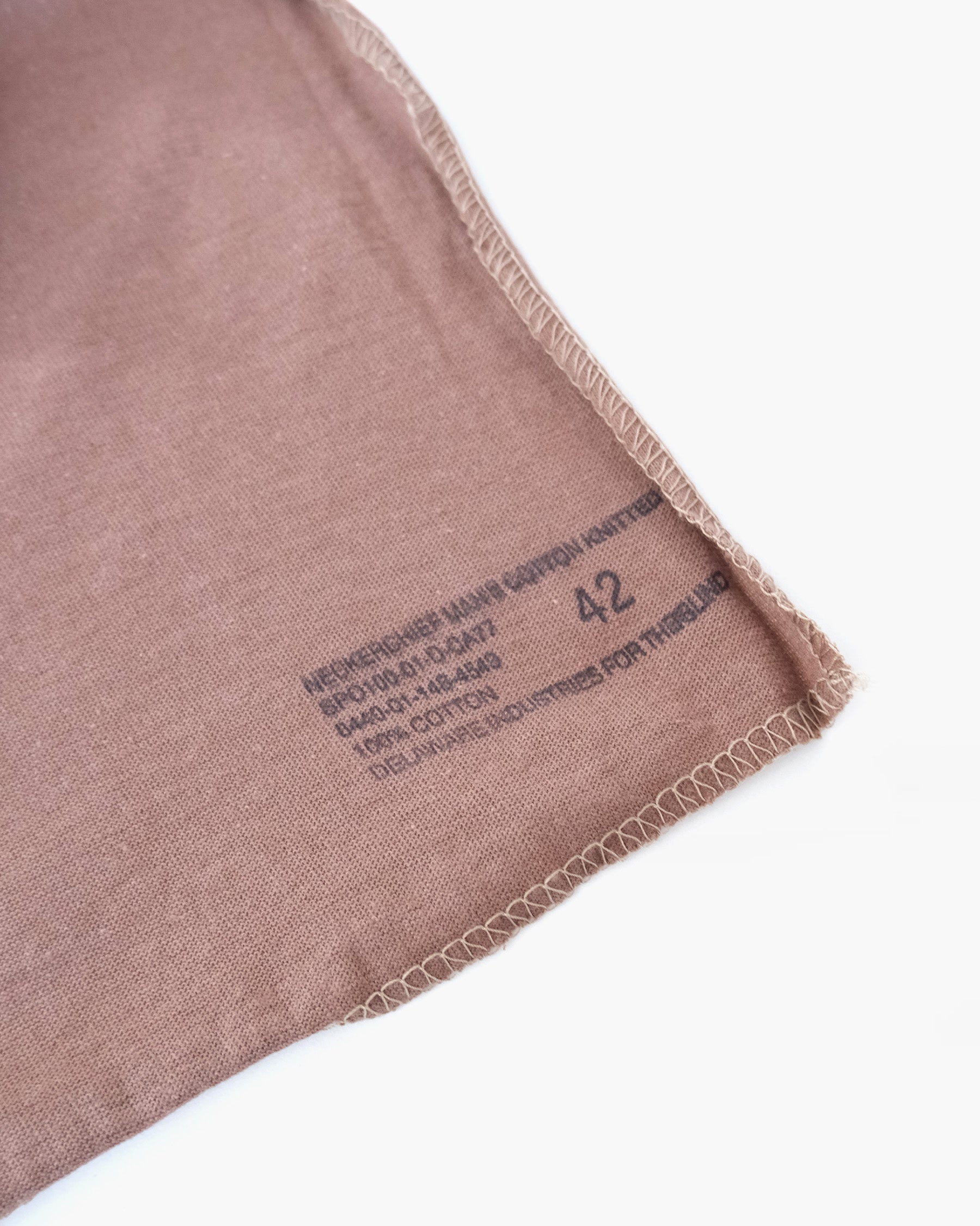 USA Brown Cotton Scarf