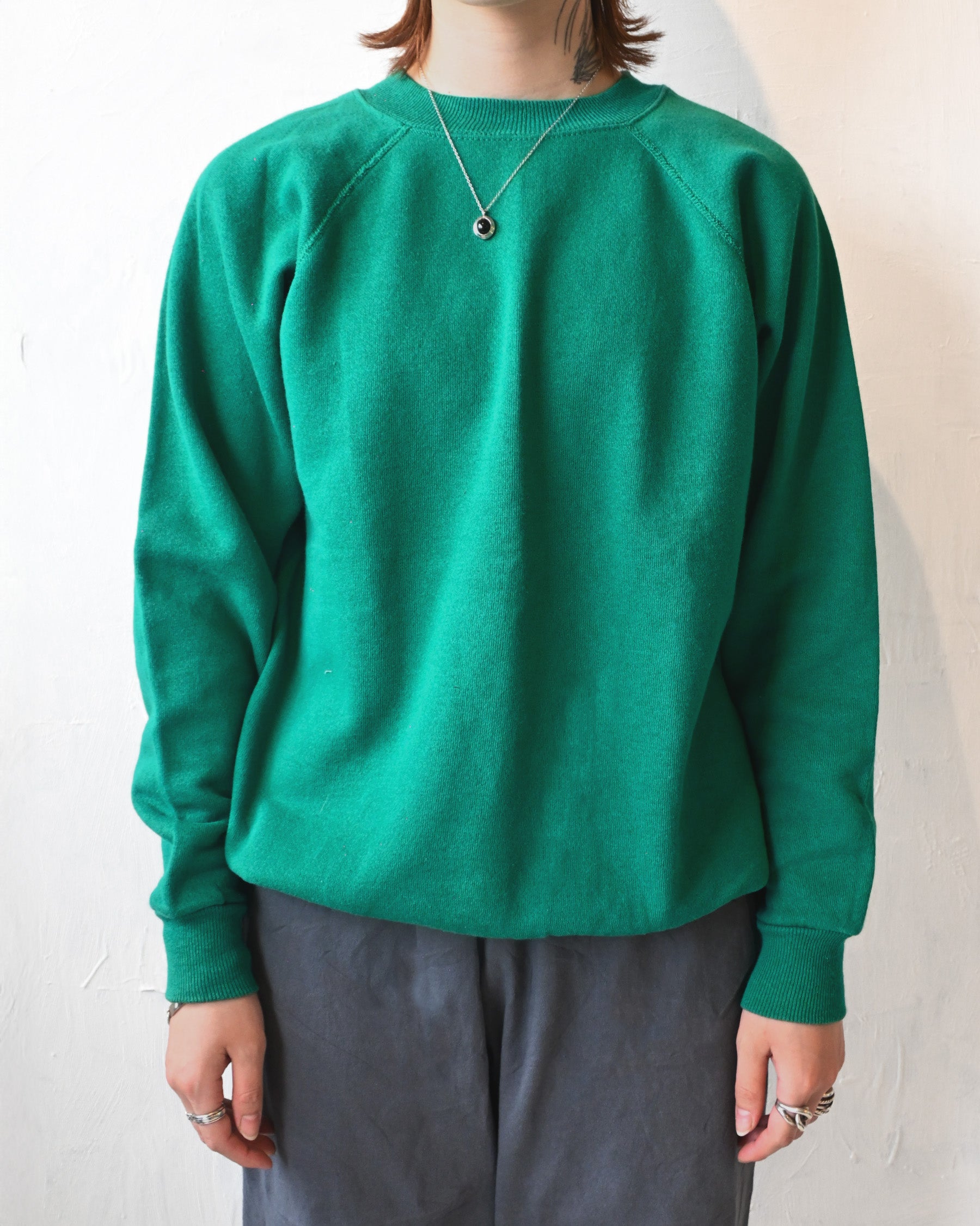 Plain Sweatshirt Made in USA