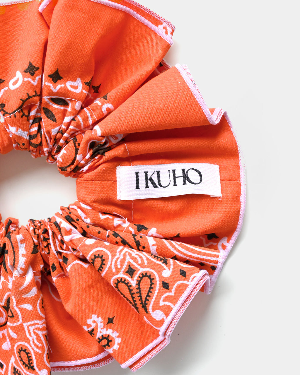 [IKUHO x 404] Hand Made Chouchou - Orange
