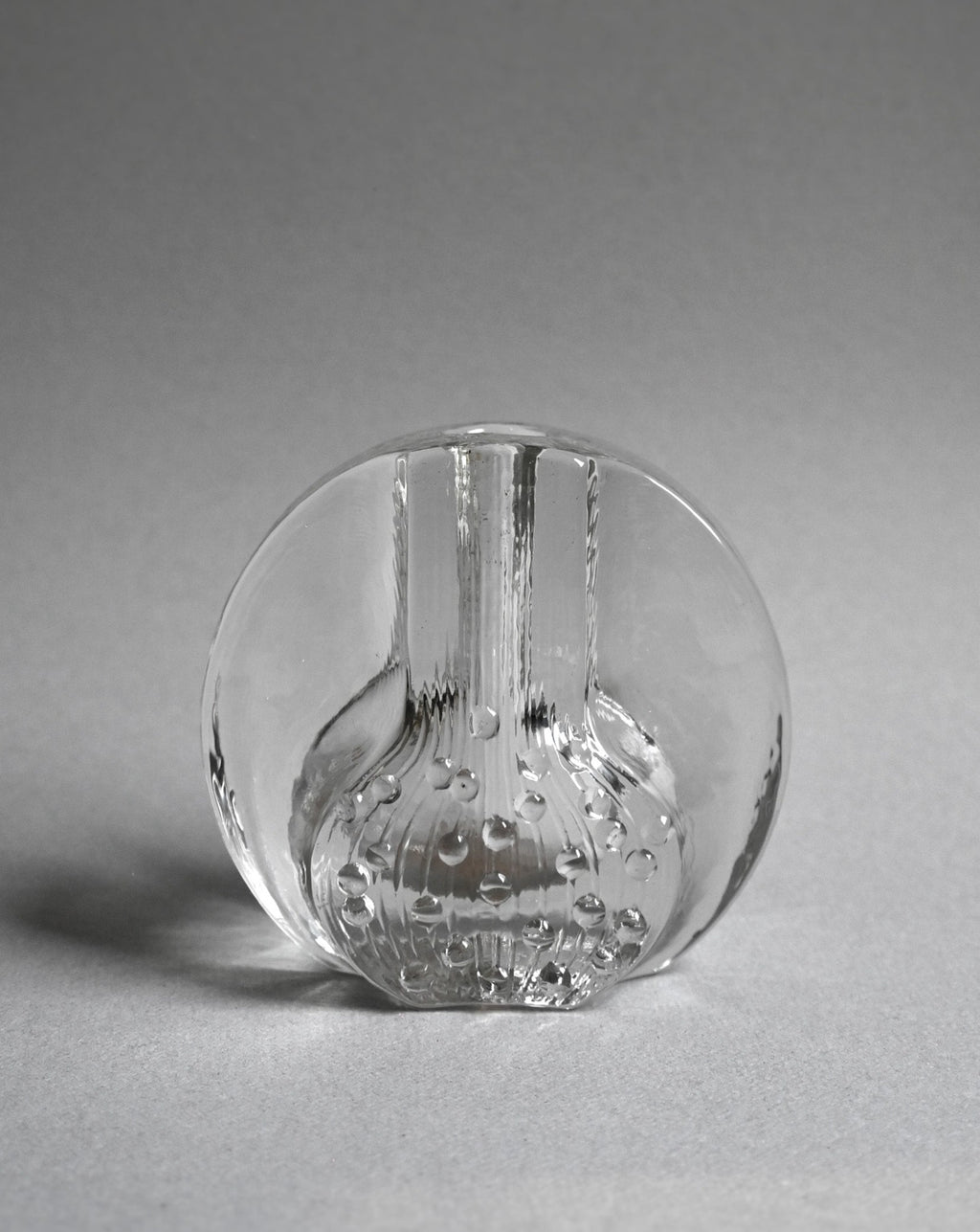 60s Walther Glas Small Round Glass Vase