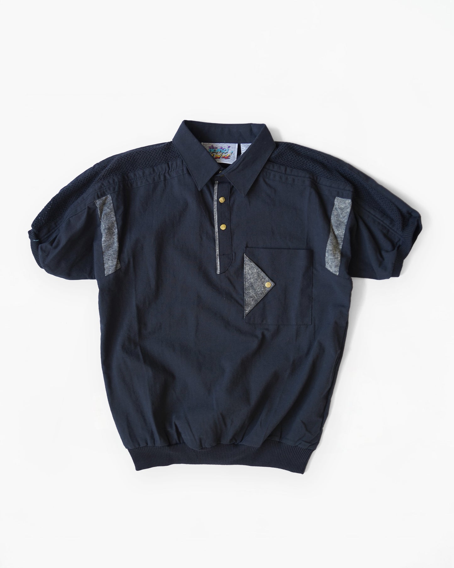 1970's Colorblock Polo Shirt
