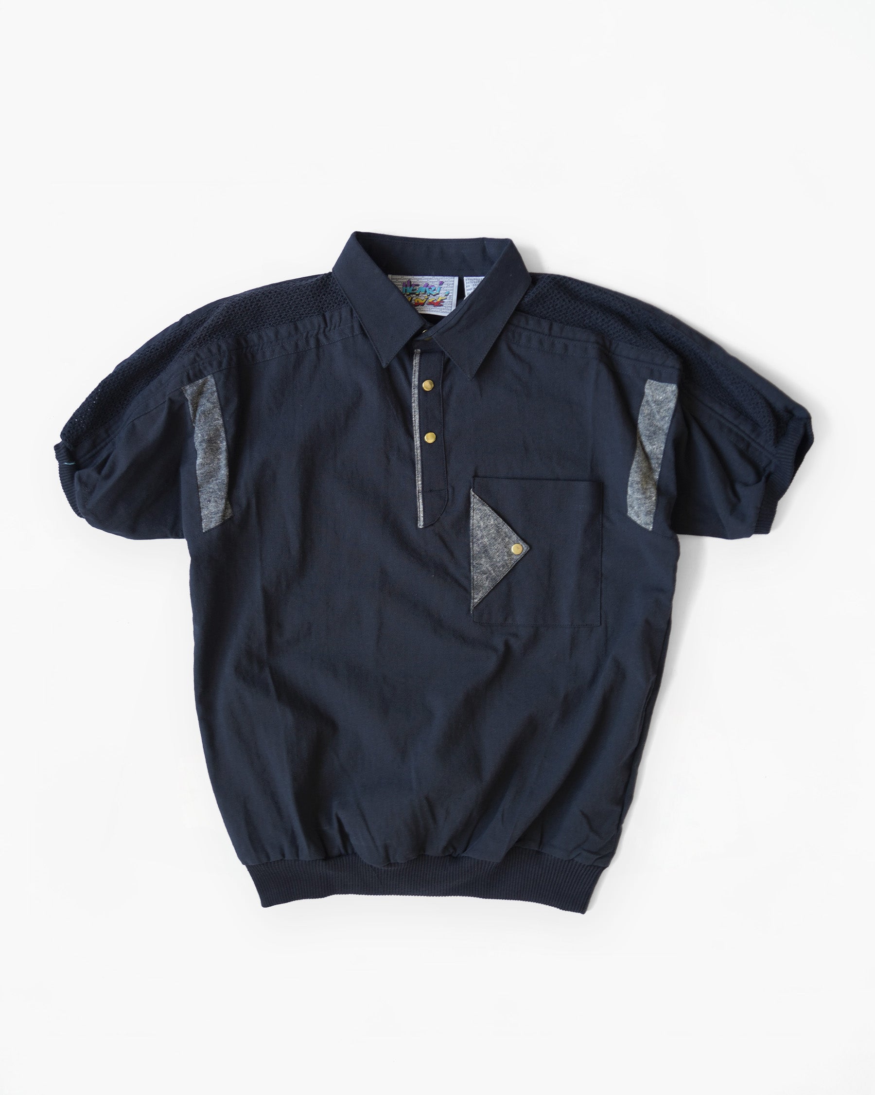 1970's Colorblock Polo Shirt