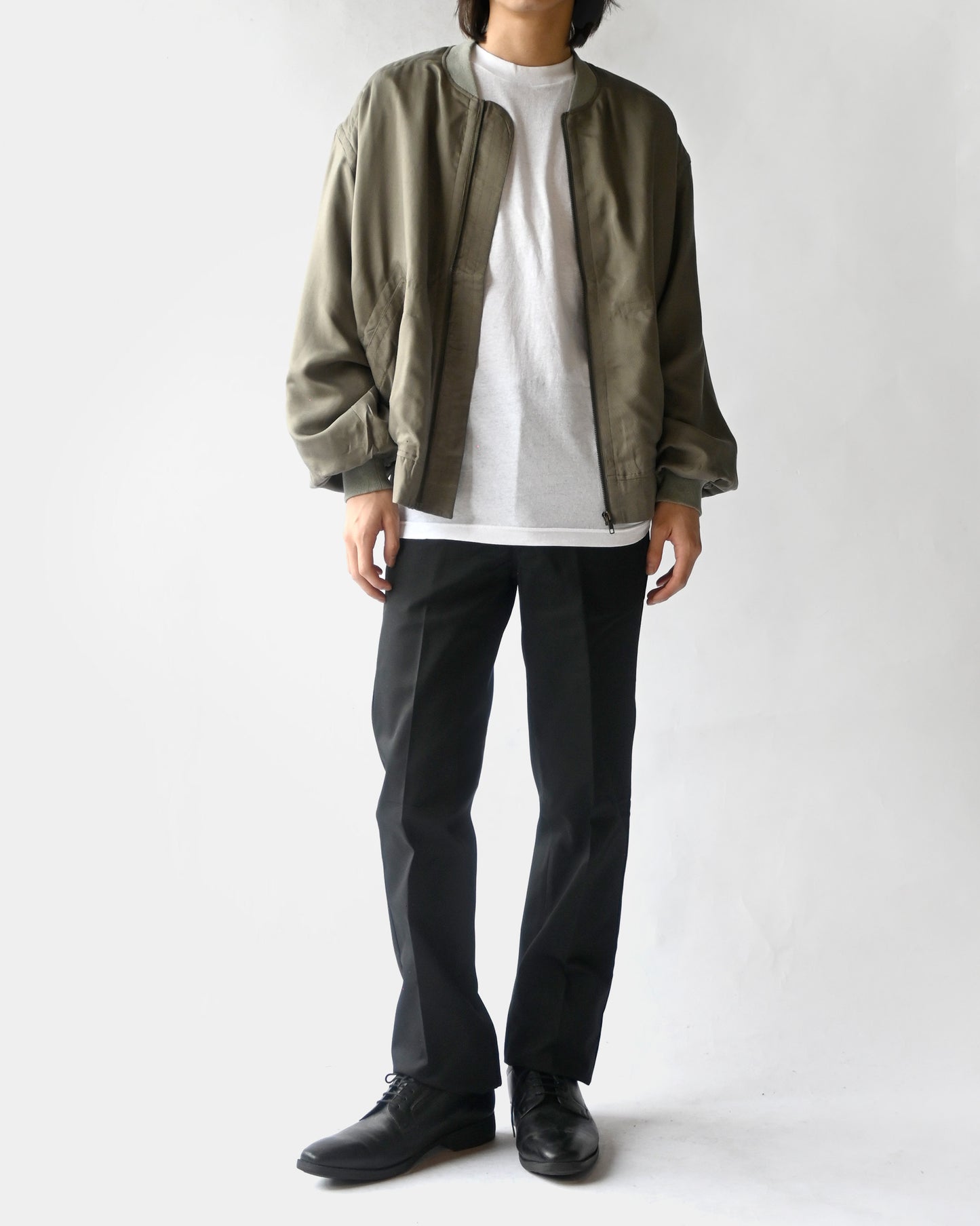 100% Silk Zip Up Jacket