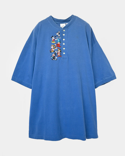 90's Henry Neck Tee - Mickey