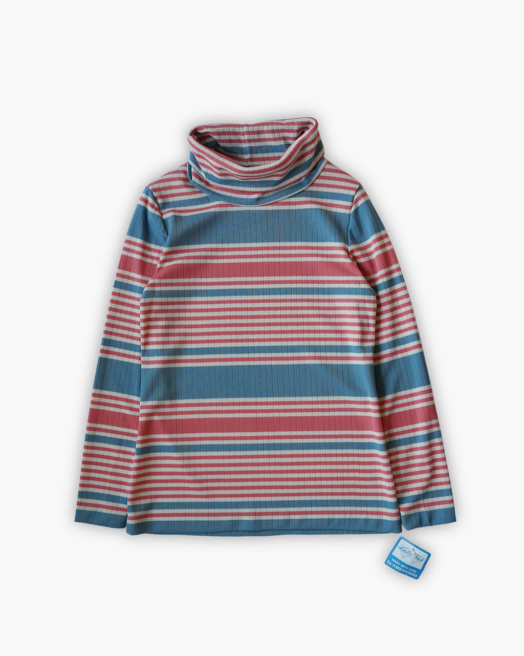 Multi Border Rib Turtle Neck